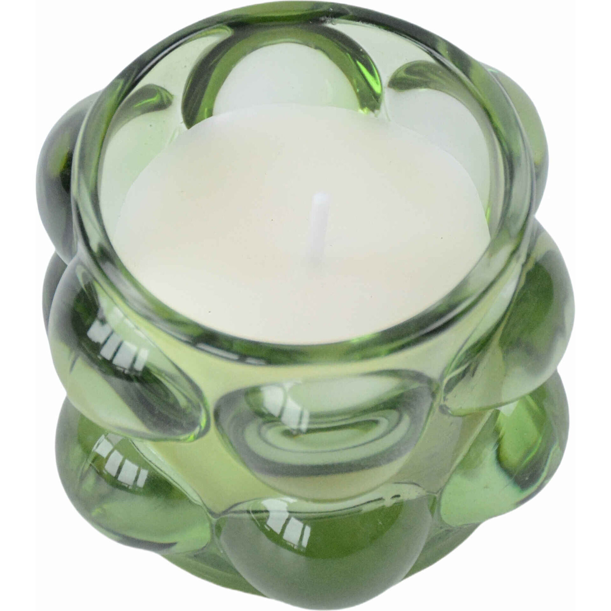 Vela Copo 70g Bolas Verde