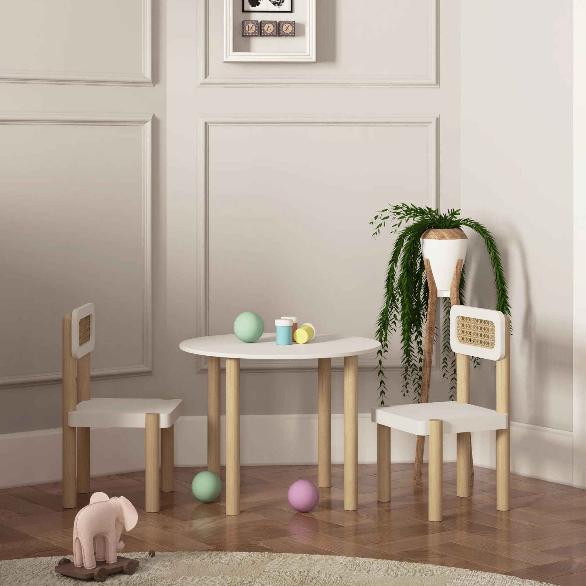 Conjunto de Mesa de Brincar Twinko