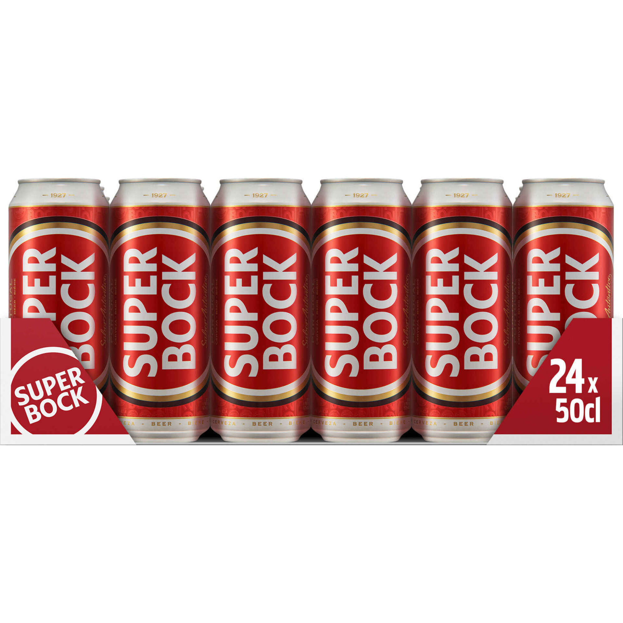 Cerveja em Lata com &Aacute;lcool Super Bock