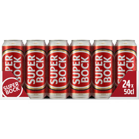 Cerveja em Lata com &Aacute;lcool Super Bock