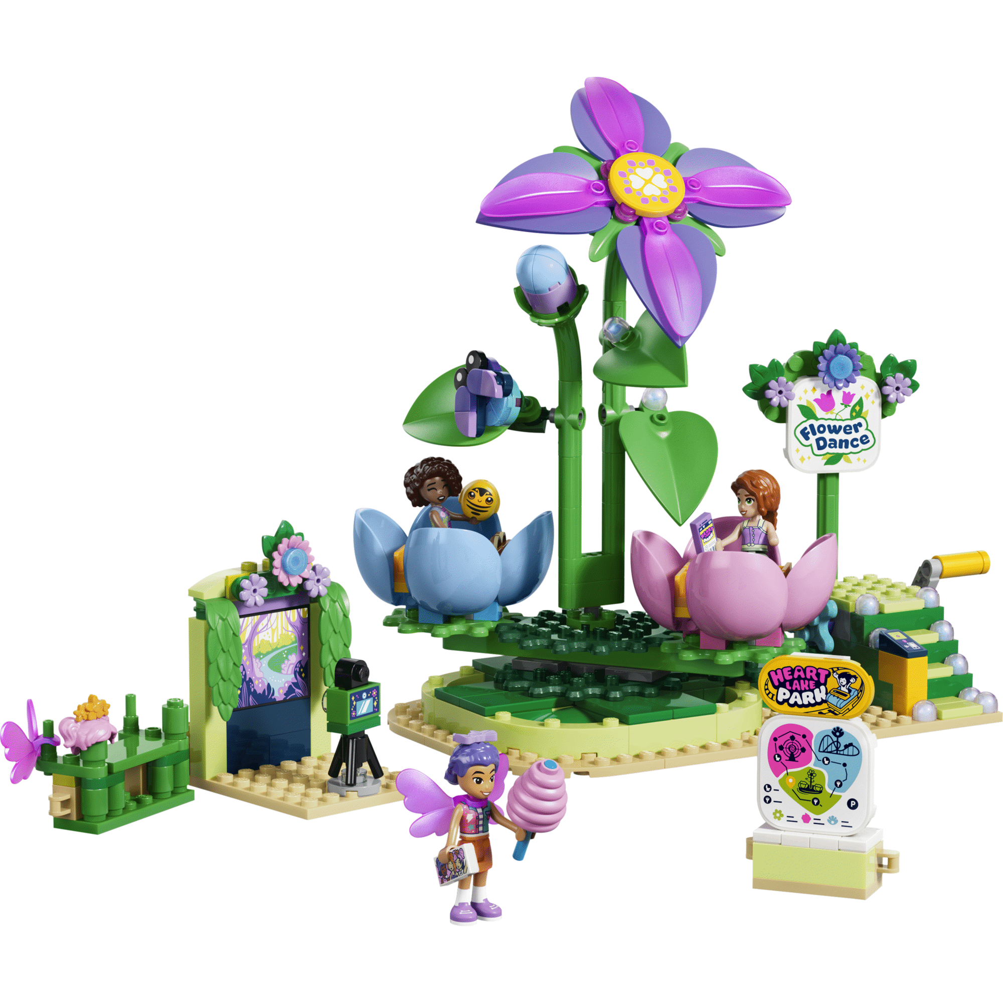 LEGO Friends - Carrossel de Flores e Ch&aacute;venas de Ch&aacute; de Fadas - 42702