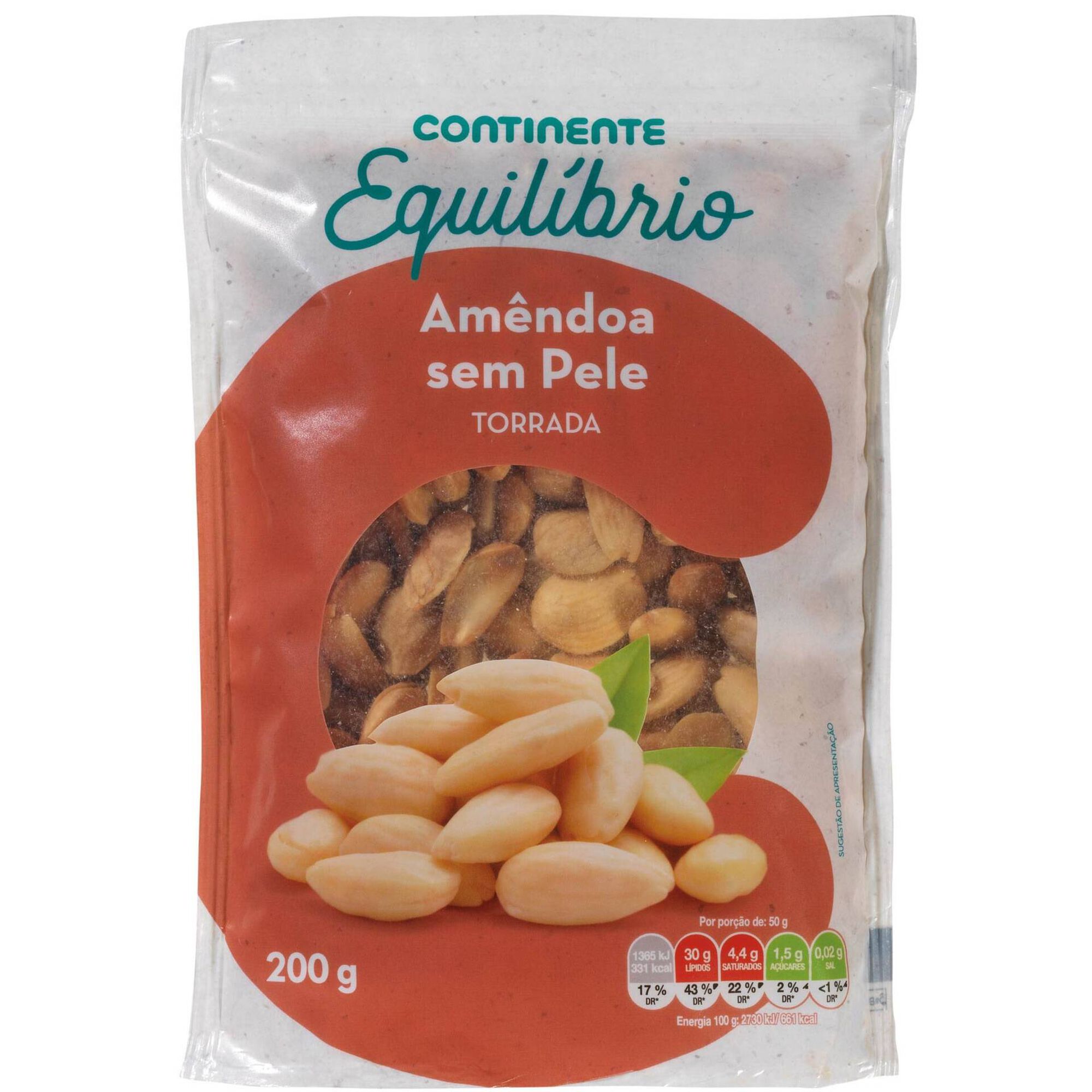 Snack Amêndoa Torrada sem Pele Snack Amêndoa Torrada sem Pele