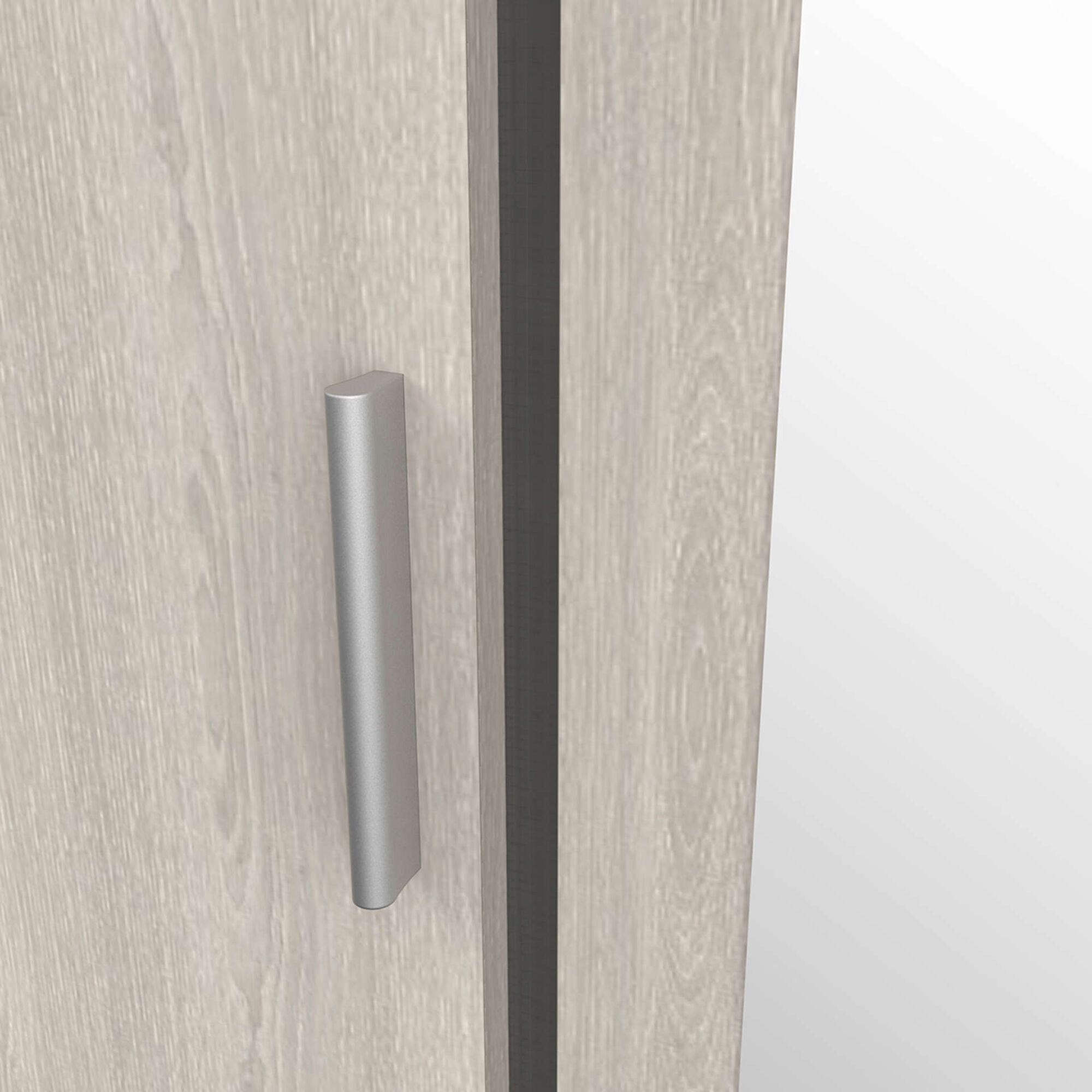 Roupeiro 3 Portas 134x51x192cm Carvalho Pricy