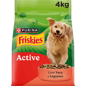 Ra&ccedil;&atilde;o para C&atilde;o Adulto Active Vaca Purina Friskies