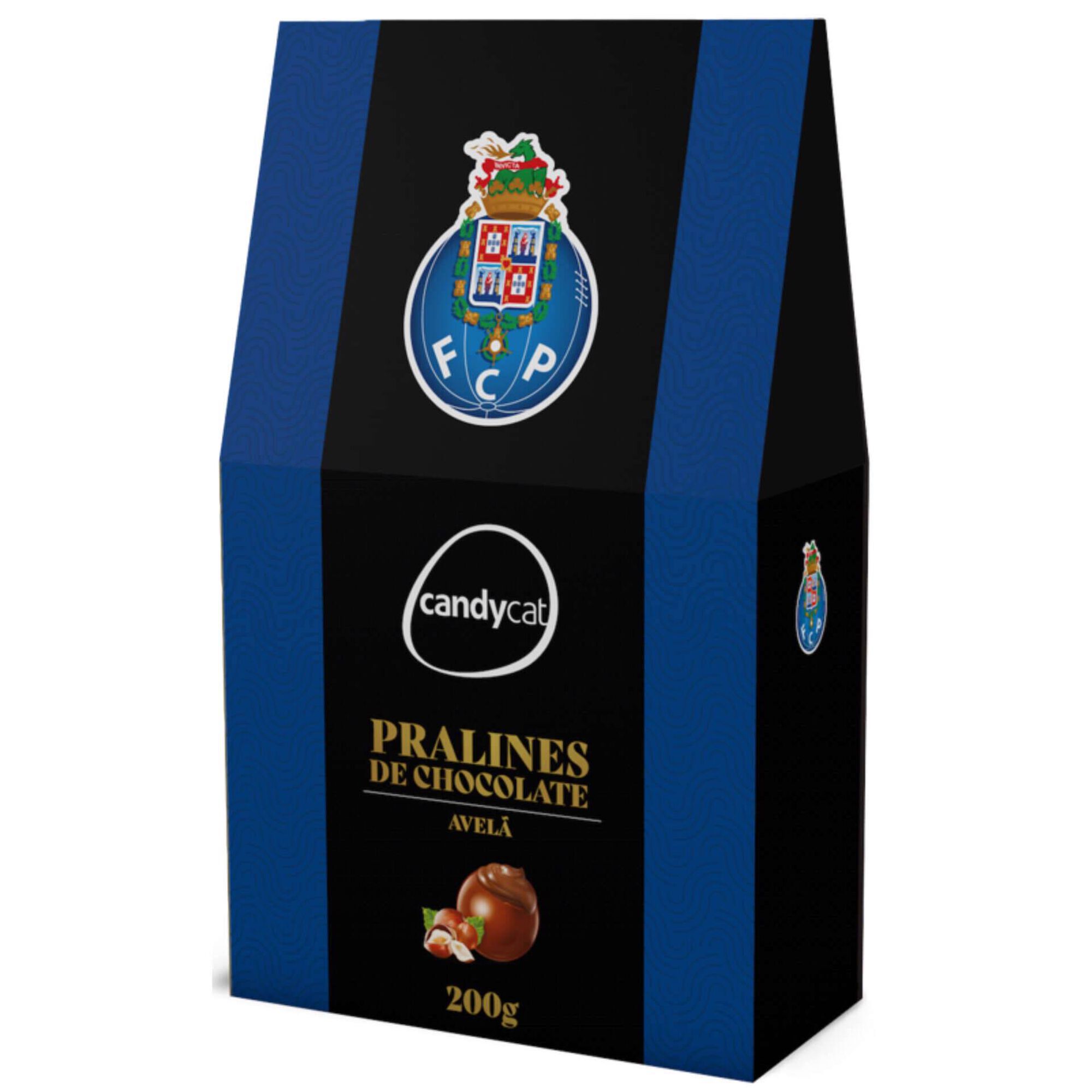 Bombons de Chocolate de Leite com Avelã FC Porto