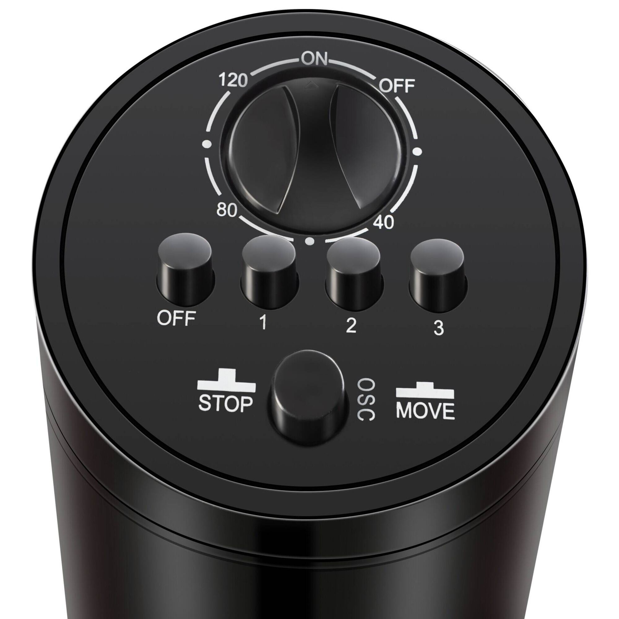 Coluna de Ar 45W Preta Kuppler