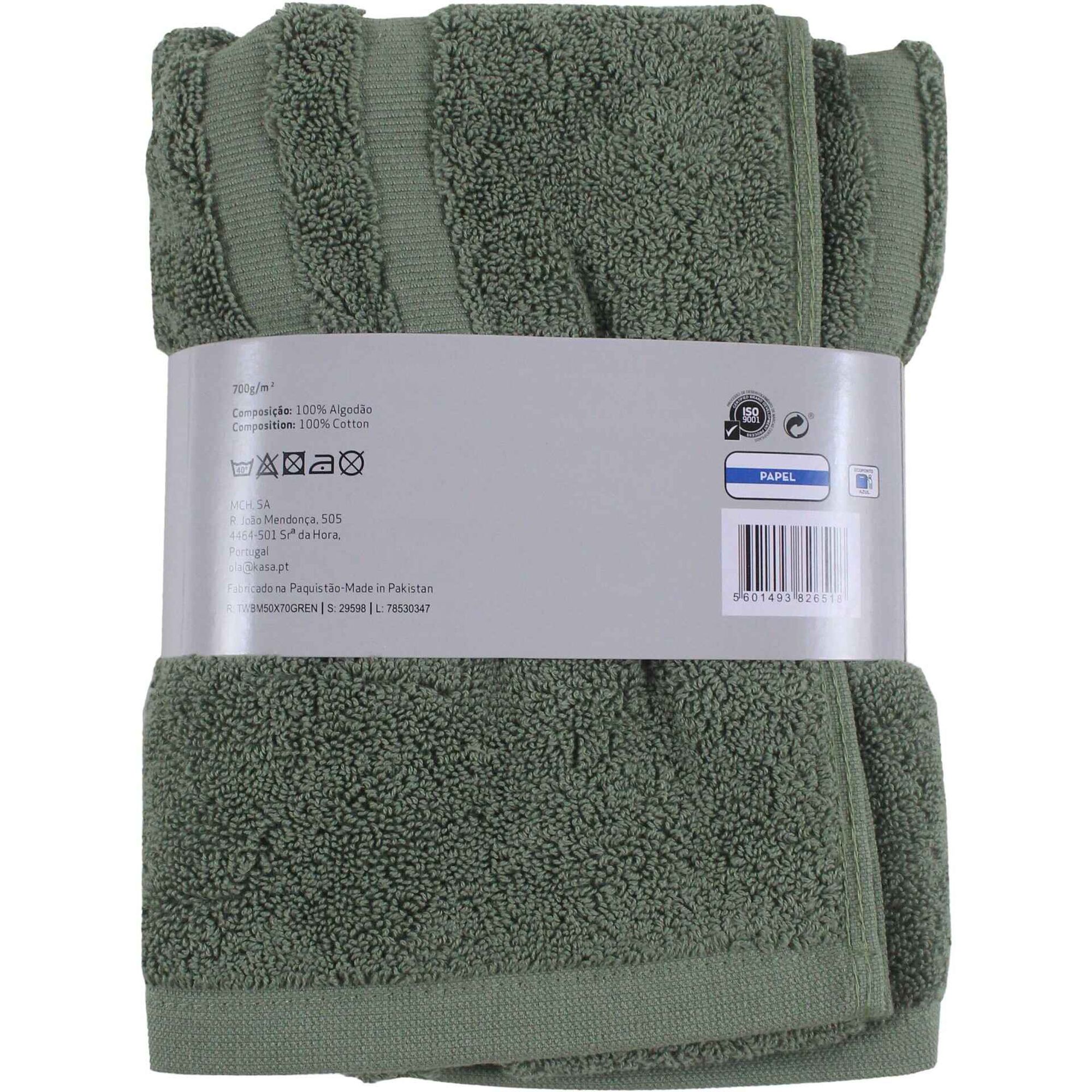 Sa&iacute;da de Banho Verde Kasa