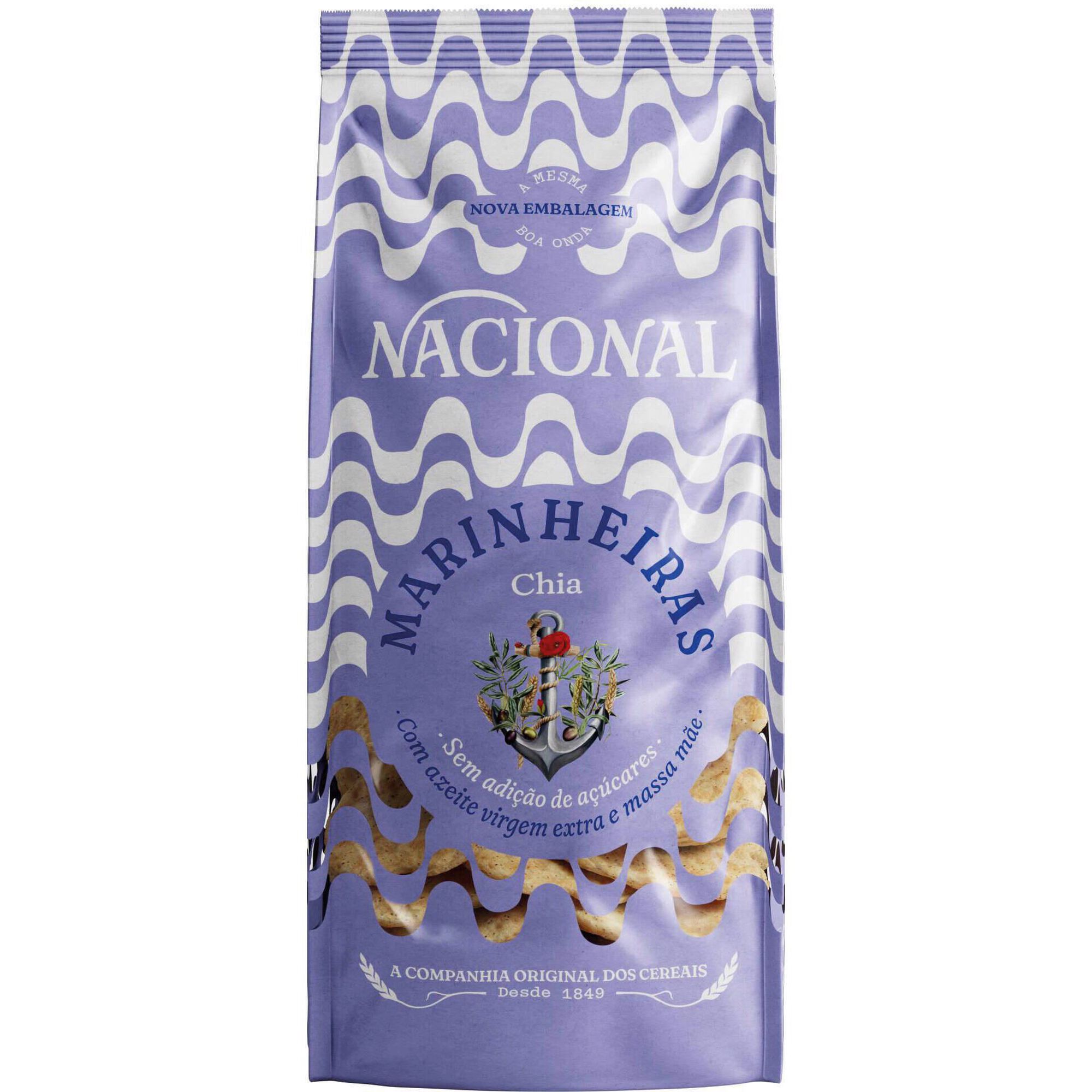Bolachas Marinheiras com Chia