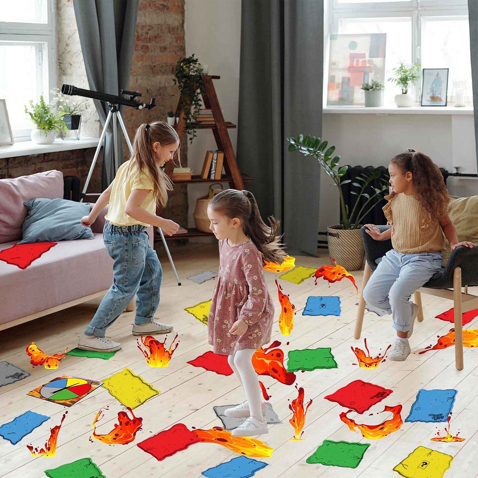 Jogos Concentra - O Chão É Lava