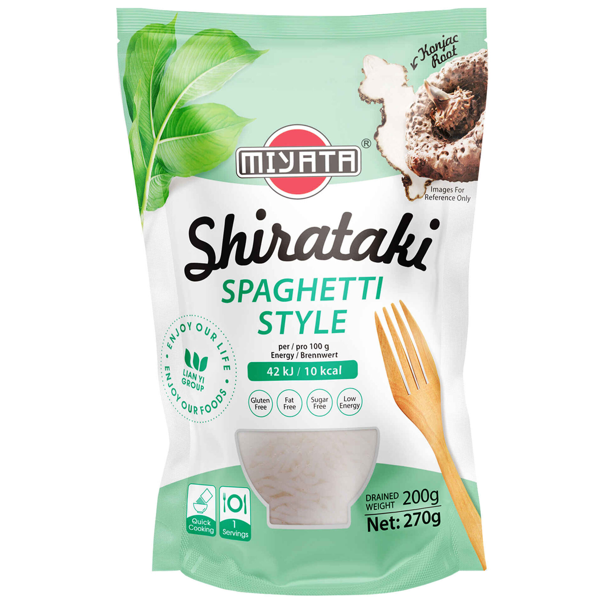 Shirataki Esparguete