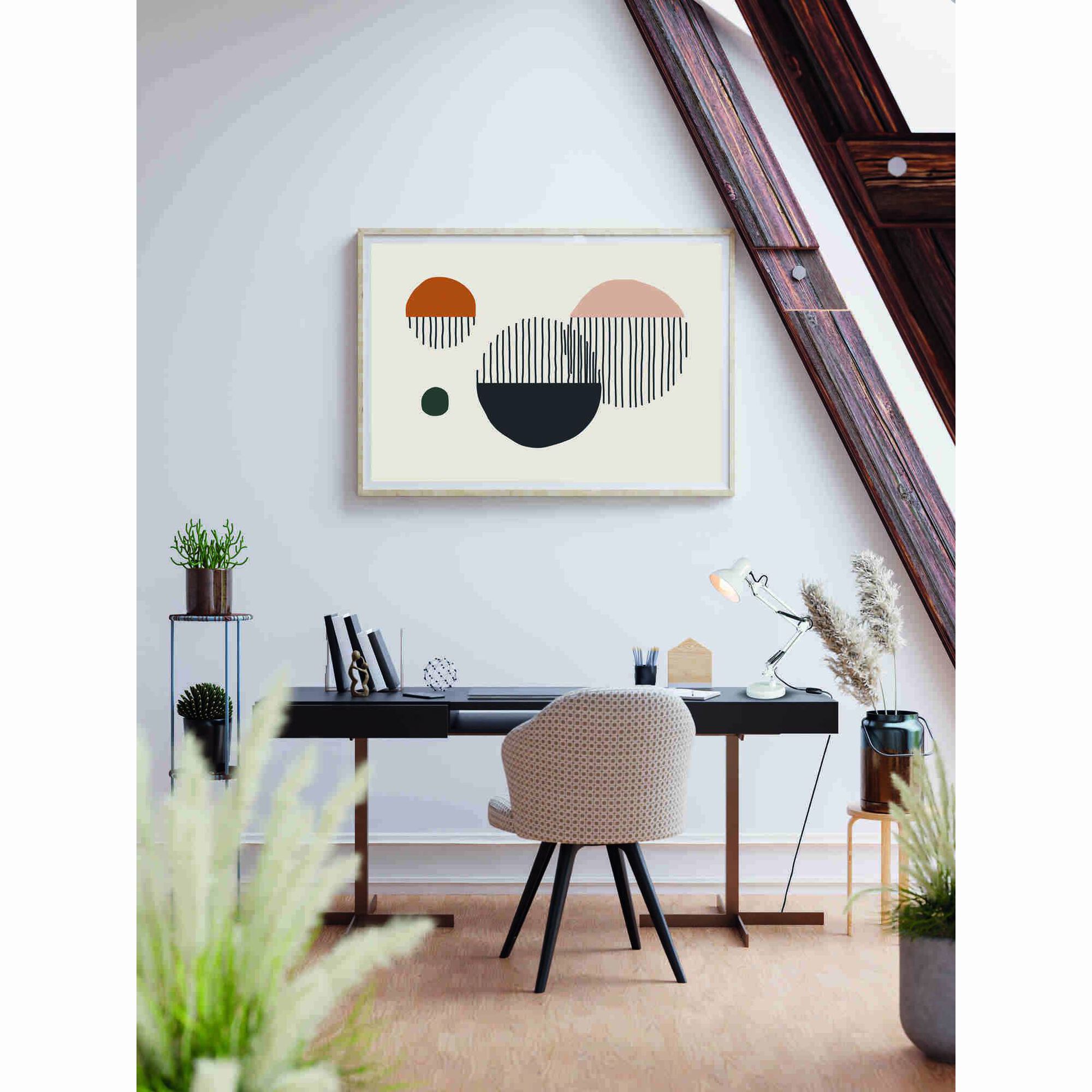 Candeeiro Secretária Articulado E27 Branco