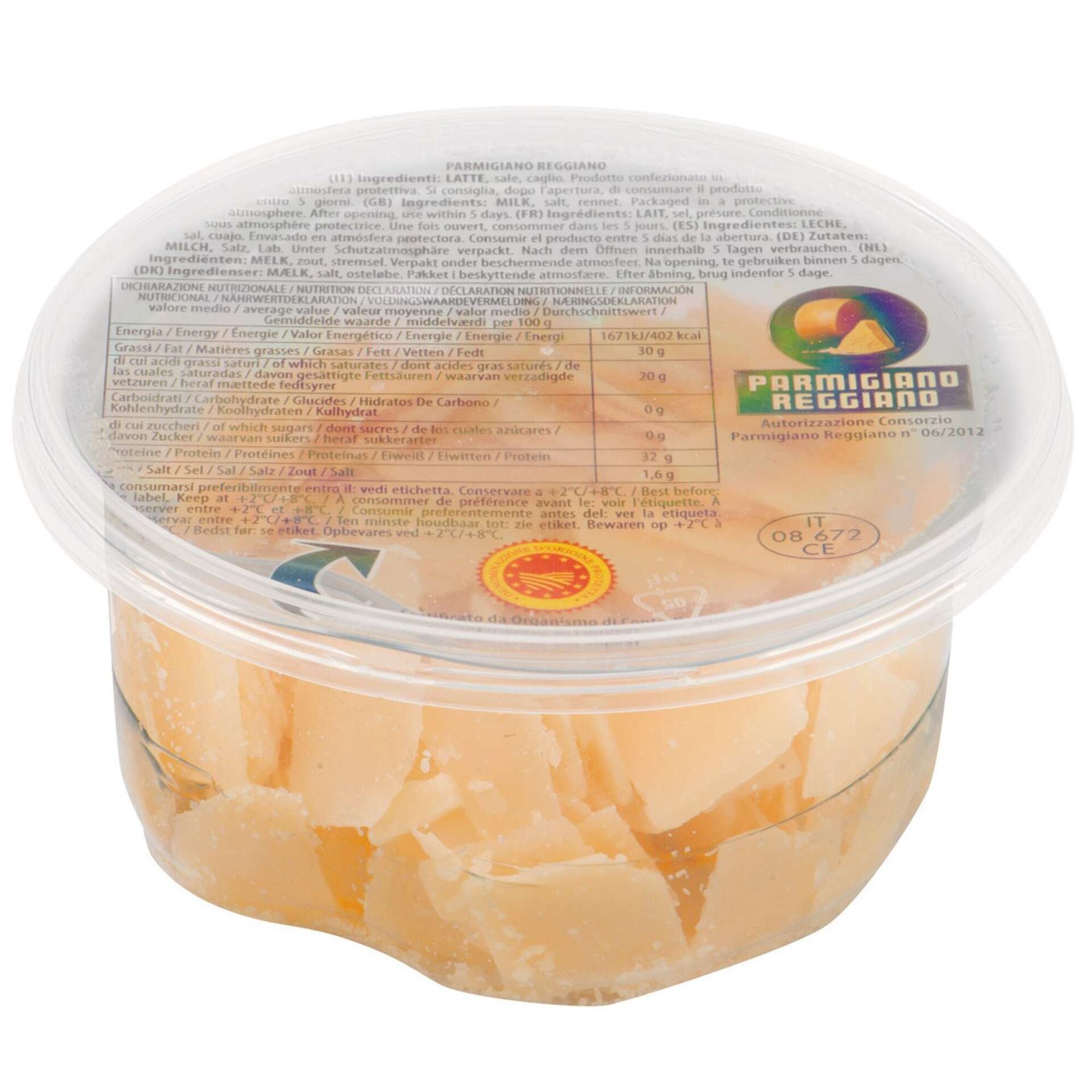 Queijo Parmigiano Reggiano DOP Lascas Queijo Parmigiano Reggiano DOP Lascas