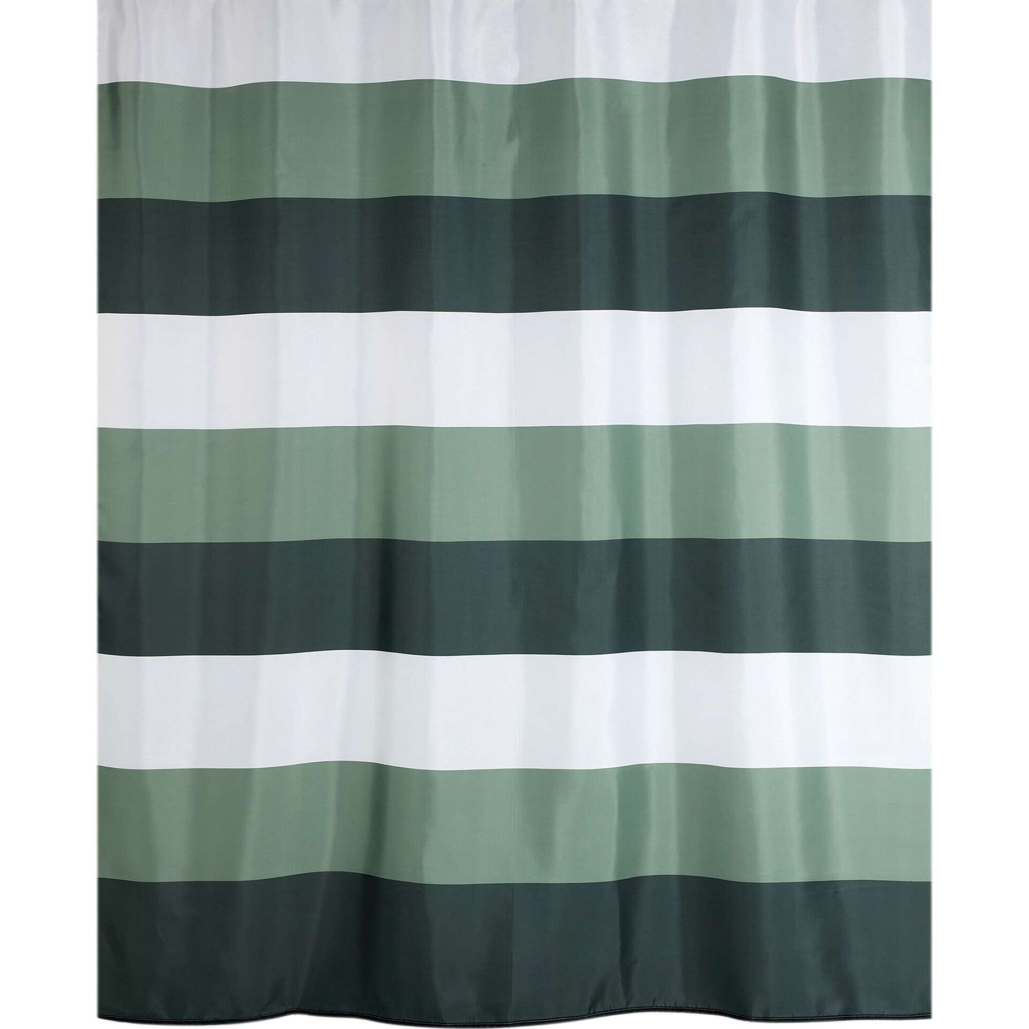 Cortina de Banho 180x200cm Poliéster Verde