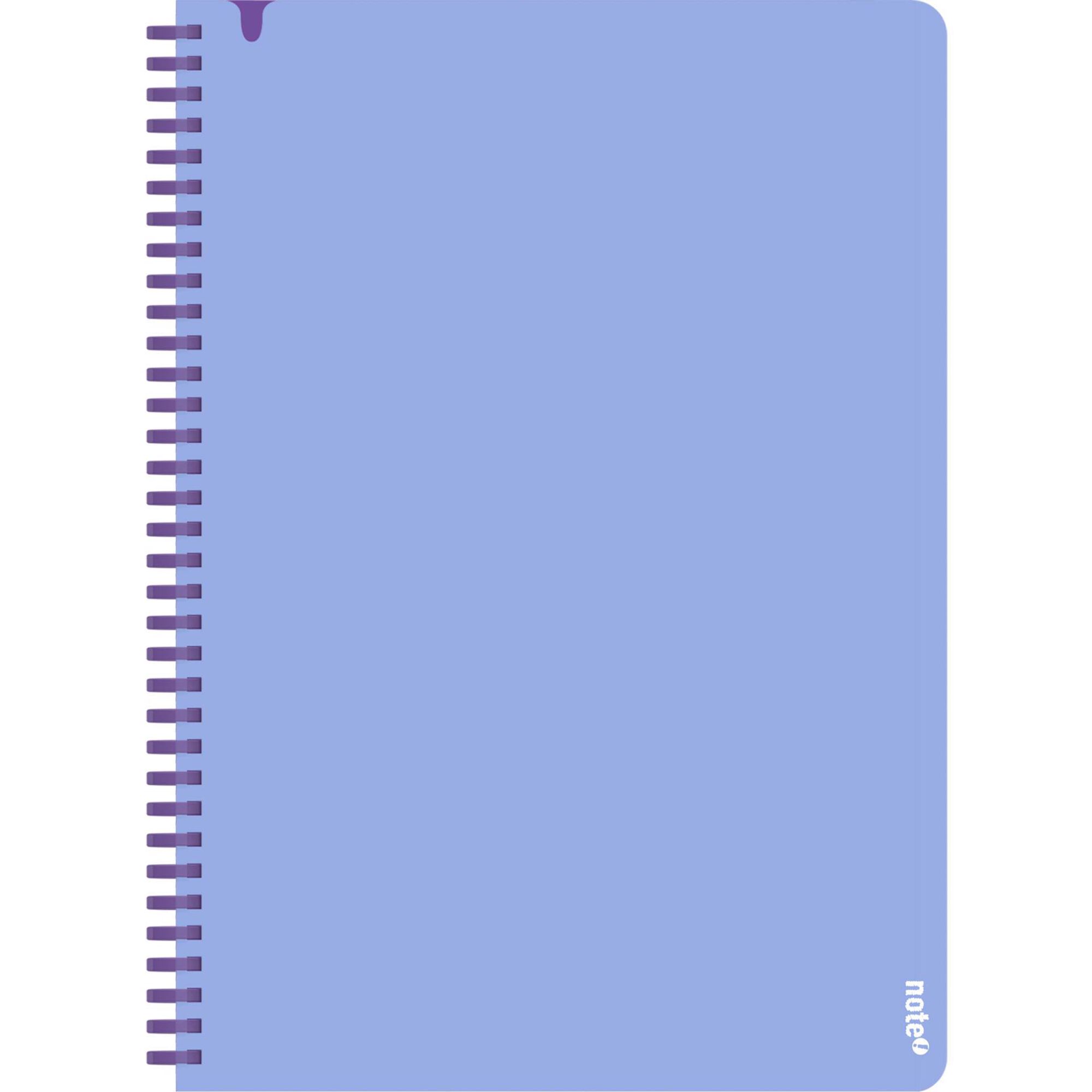 Caderno Espiral A4 80 Folhas Pautado (v&aacute;rias cores) Note!