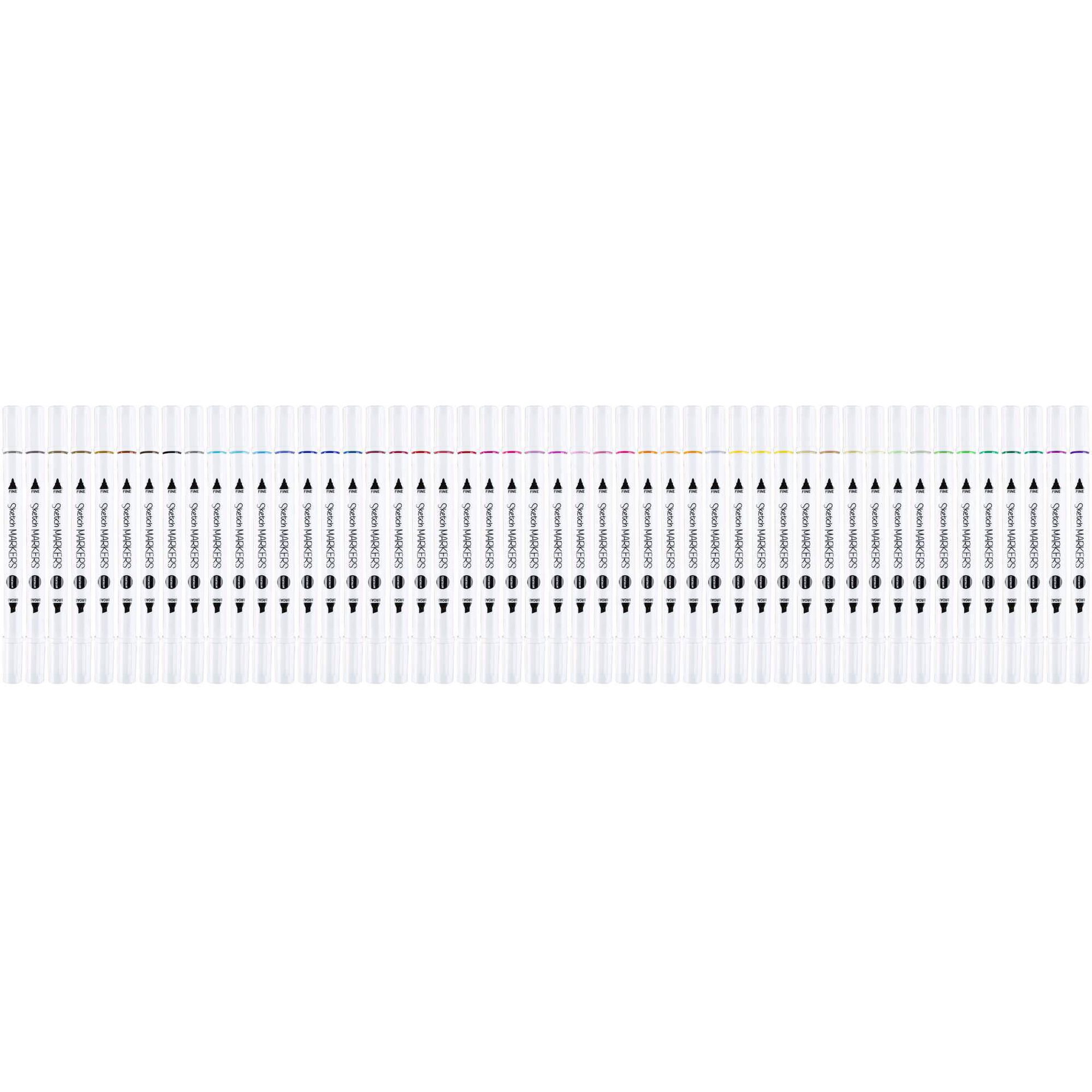 Marcador de Colorir 2 Pontas Sketch Centrum