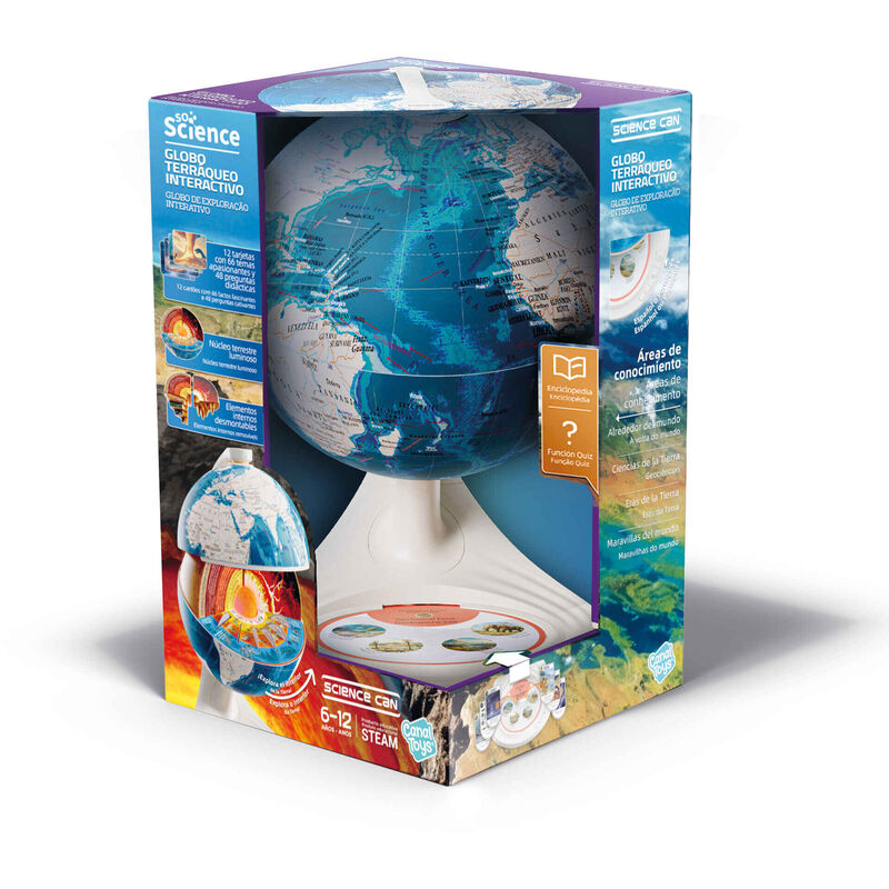 Canal Toys - Globo de Exploração Geocêntrica