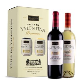 Vinha da Valentina Premium Península de Setúbal Vinho Tinto e Vinho Branco Conjunto