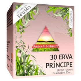 Infus&atilde;o N&ordm;30 Erva Pr&iacute;ncipe Saquetas Ra&iacute;zes da Natureza