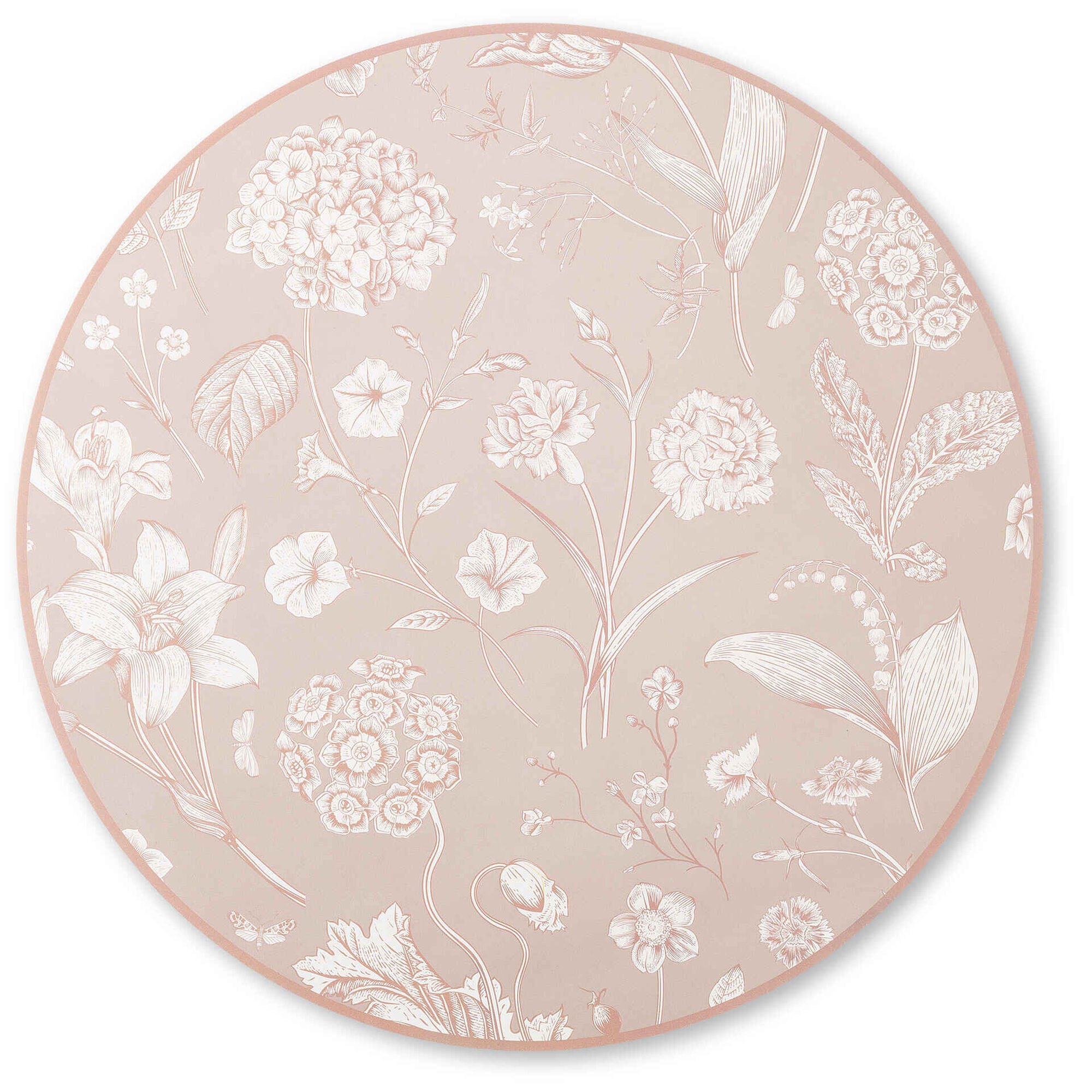 Individual Polipropileno 38cm Rosa