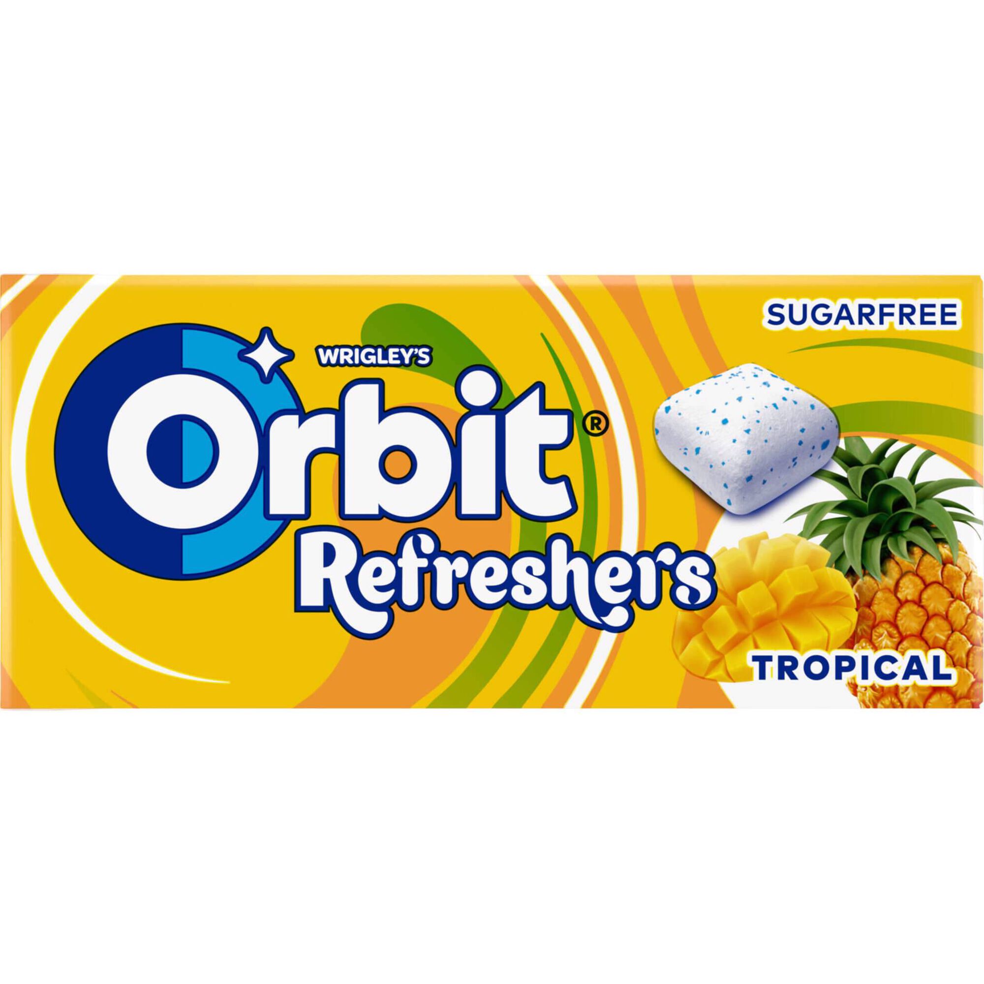 Pastilhas Refresher's Sabor Tropical Orbit