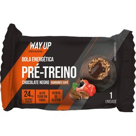 Bola Energética Pré-Treino Chocolate Negro, Guaraná e Café