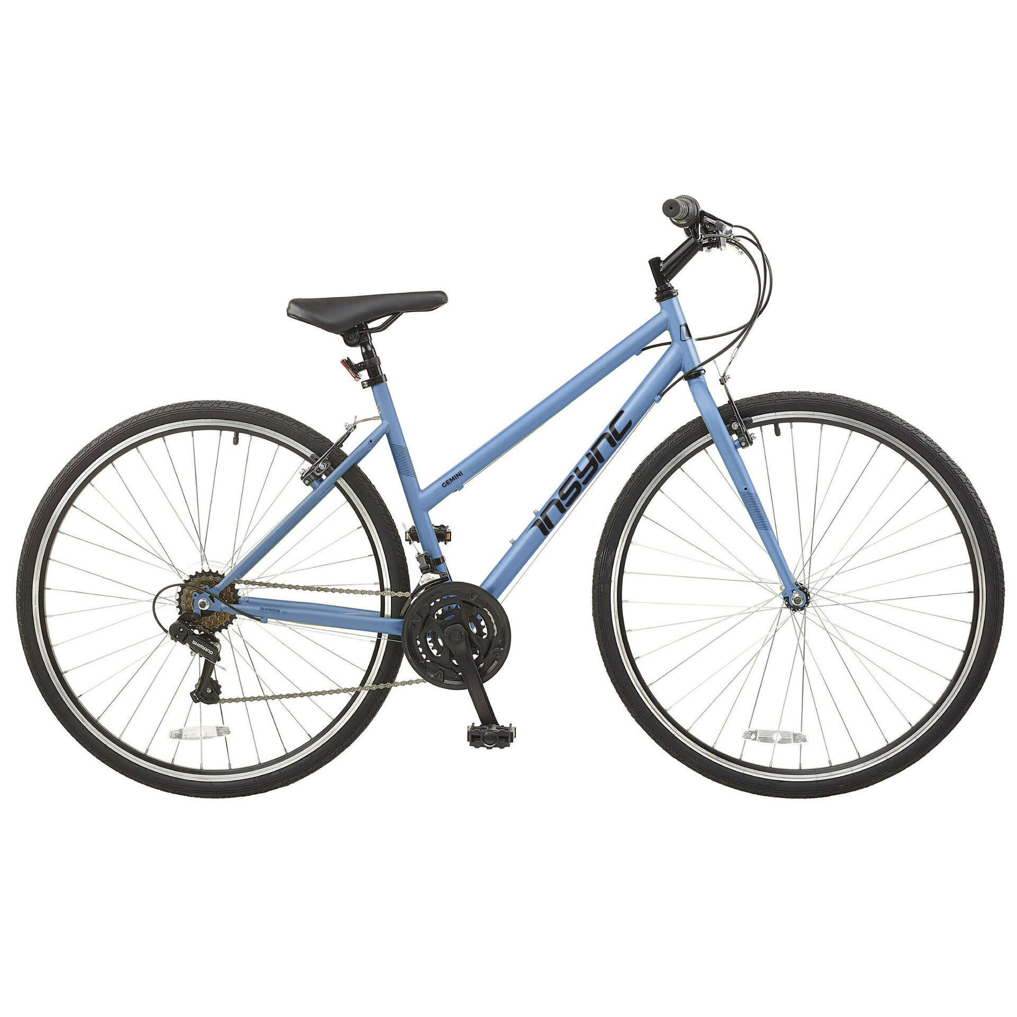 Bicicleta Insync Gemini Roda 28'' 18V Azul