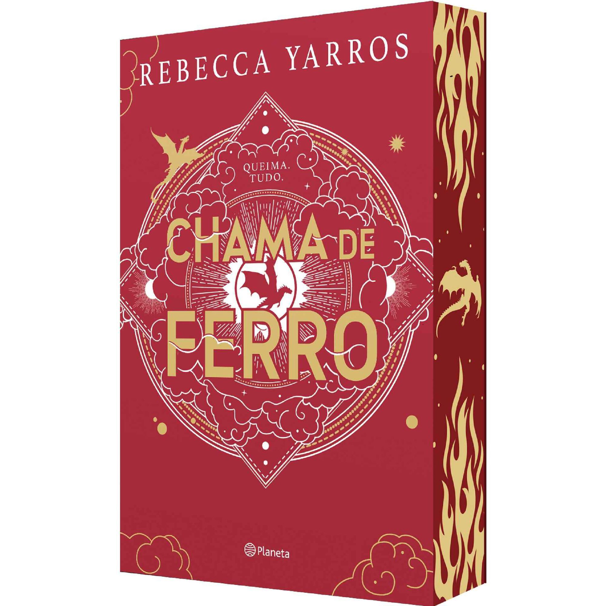 Chama de Ferro (Nova Capa e Sprayed Edges) de Rebecca Yarros