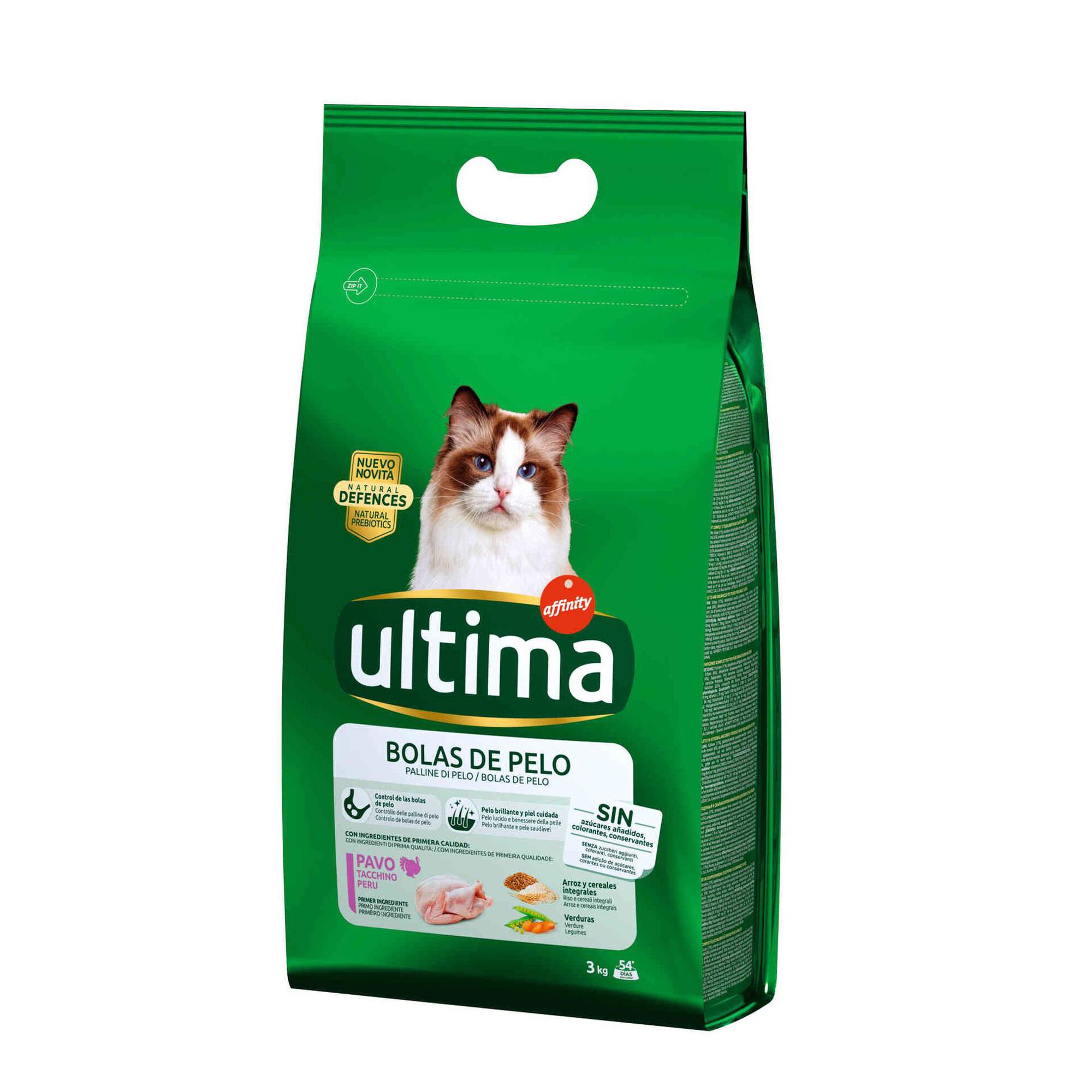 Ração para Gato Adulto Bolas de Pelo Peru Ração para Gato Adulto Bolas de Pelo Peru