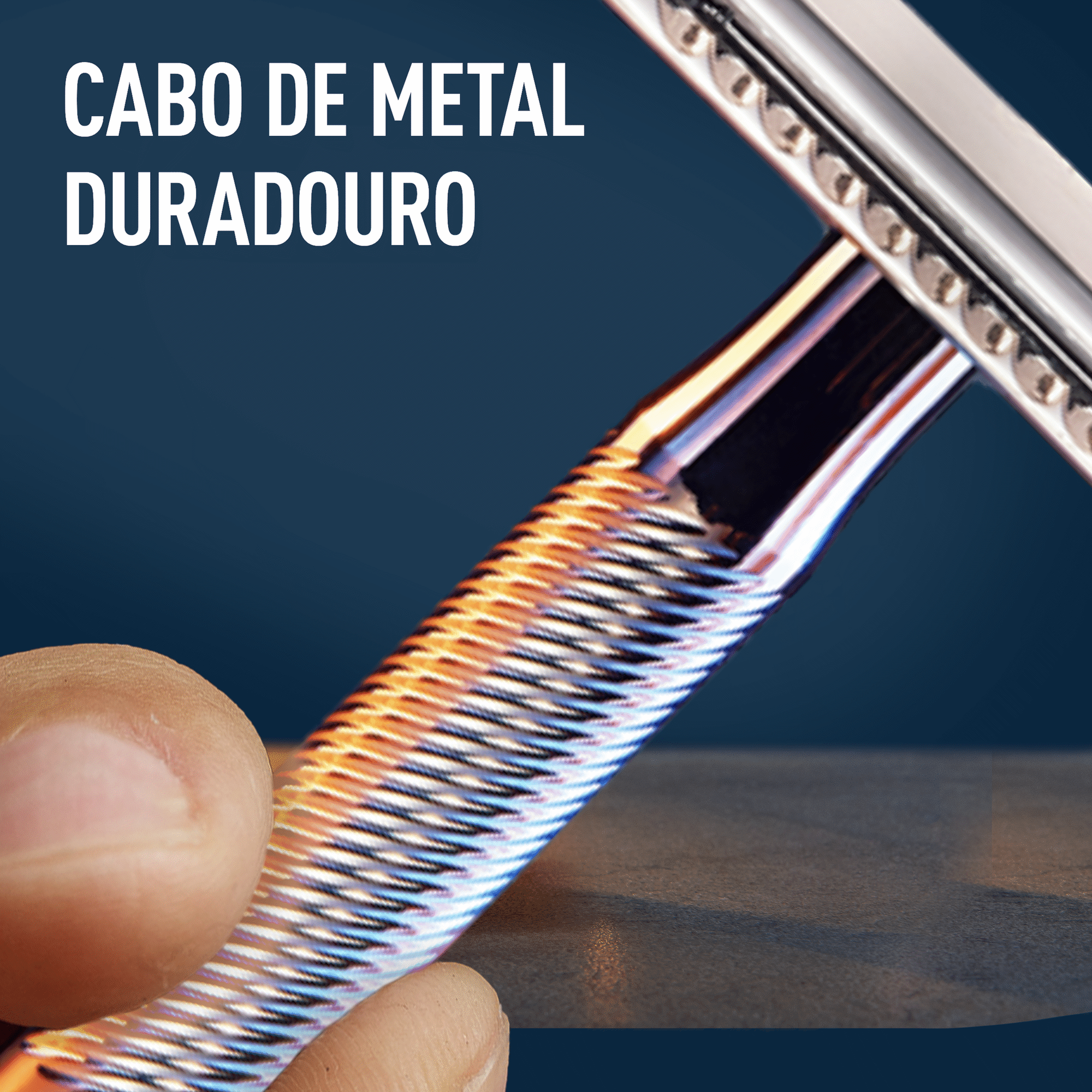 Máquina de Barbear King C. Duplo Gume e 5 Recargas