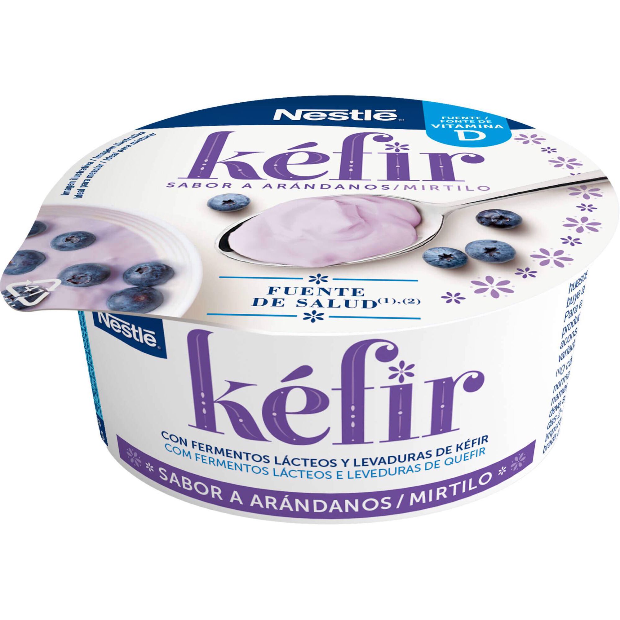 Iogurte Kefir Mirtilo