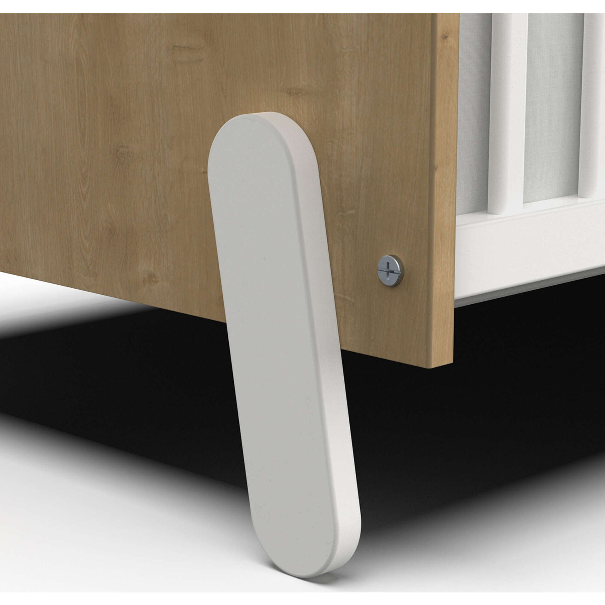 Cama de Grades Branco Naili