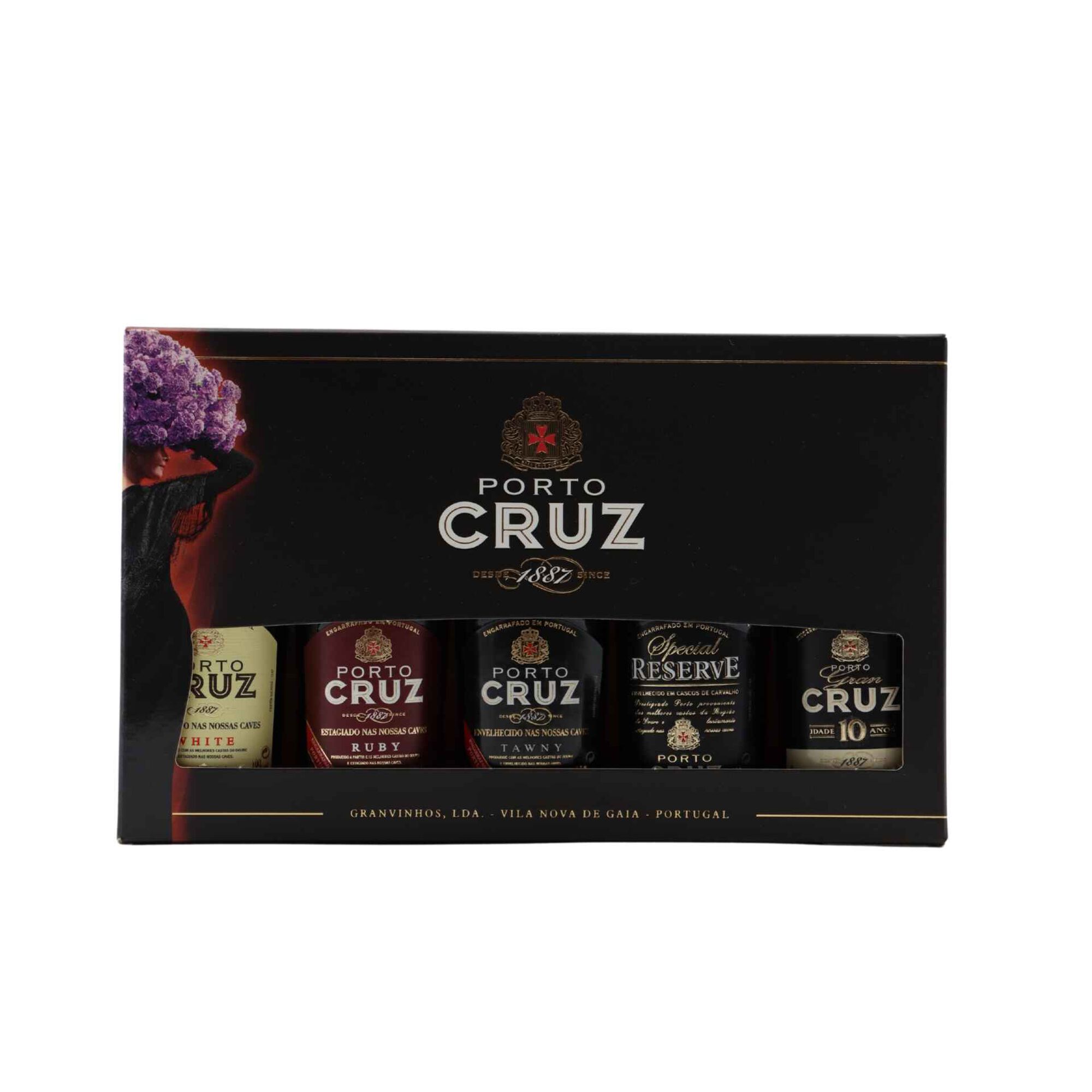 Porto Cruz Colec&ccedil;&atilde;o de 5 Vinhos do Vinho do Porto