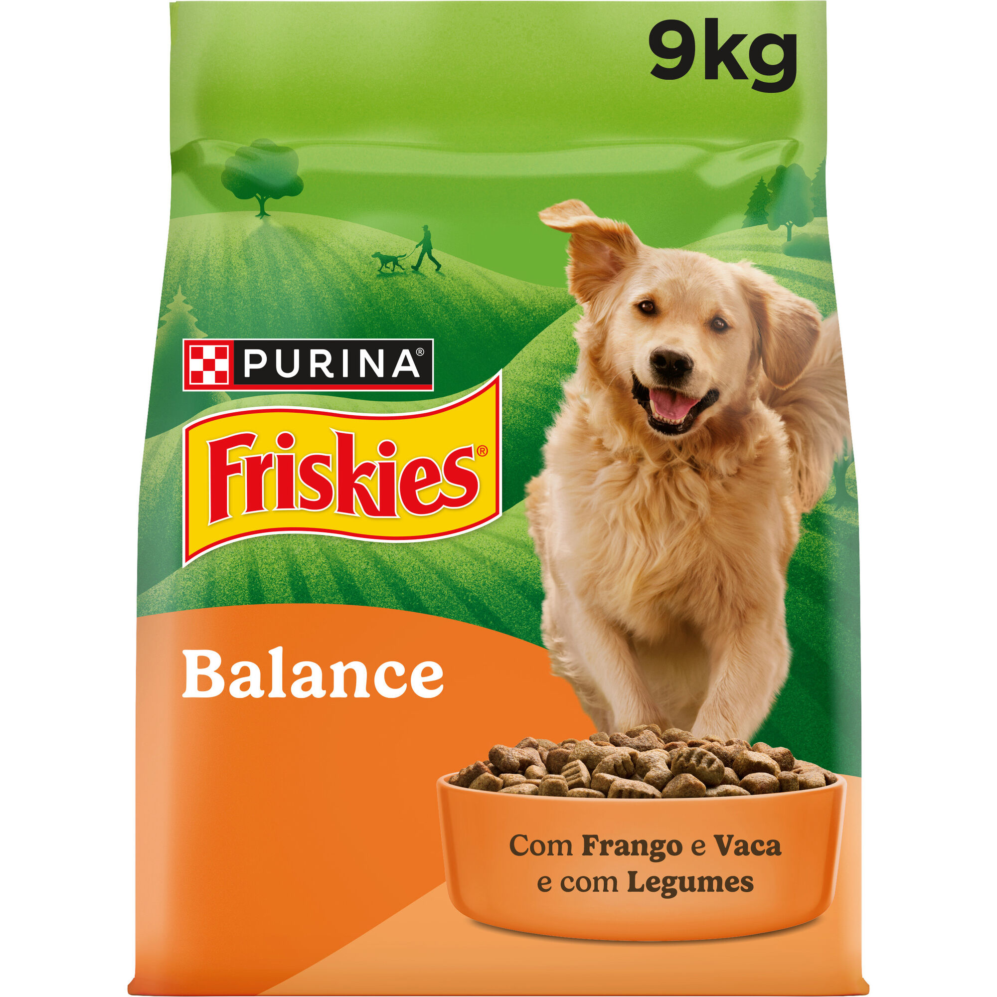 Ra&ccedil;&atilde;o para C&atilde;o Adulto Balance Frango e Legumes Purina Friskies