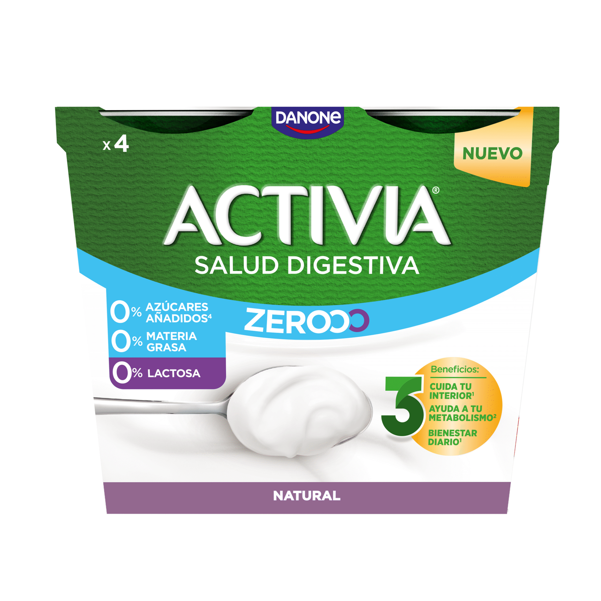 Iogurte Bifidus Magro Natural sem Lactose