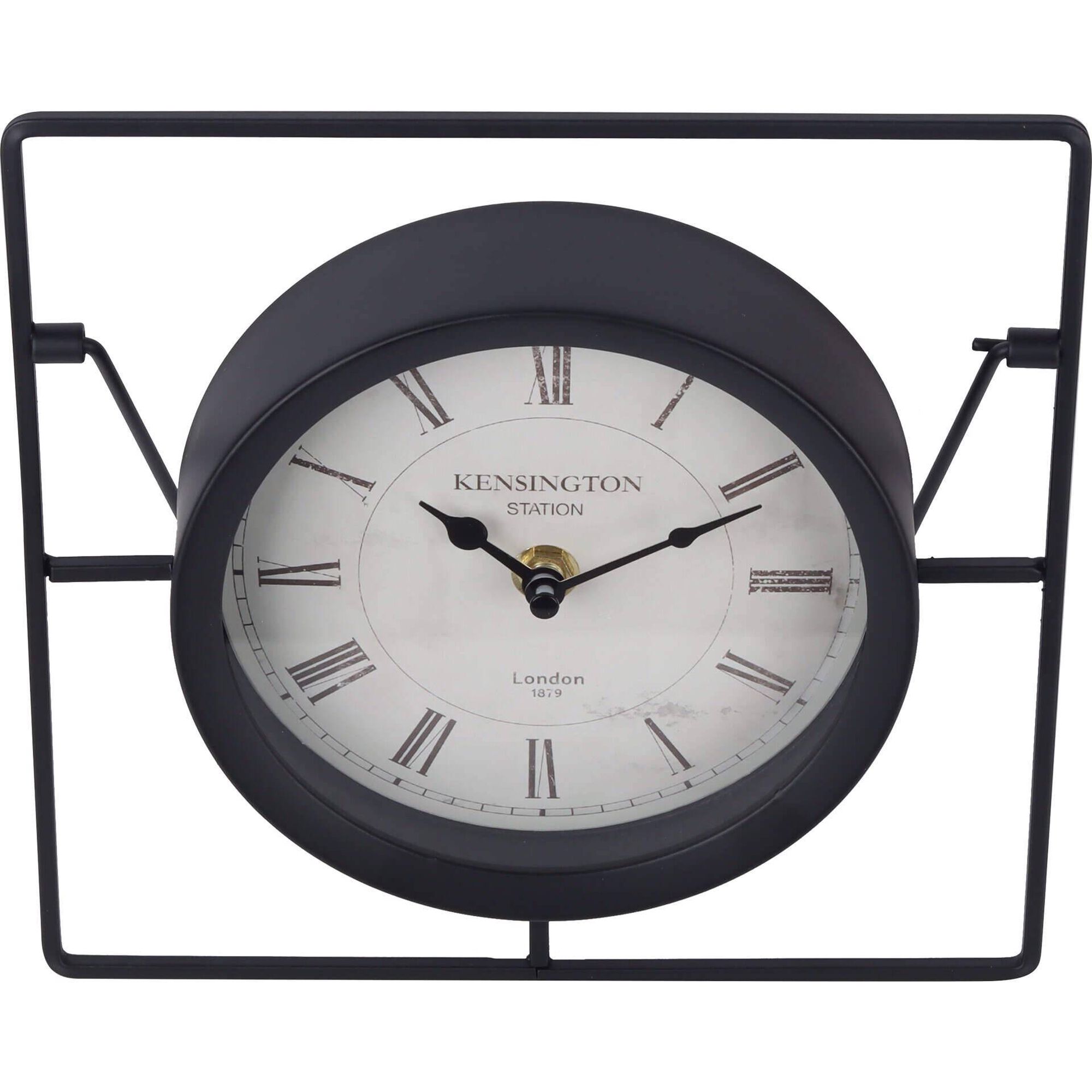 Rel&oacute;gio Preto com Arma&ccedil;&atilde;o Kasa