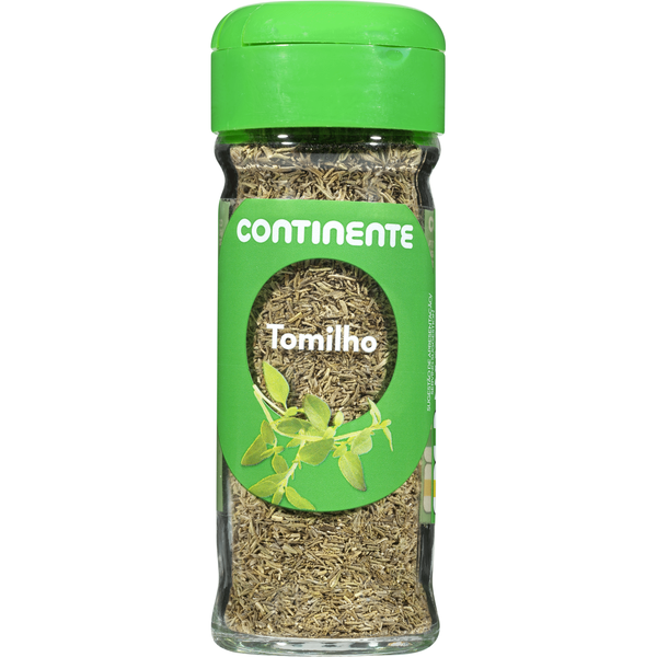 Tomilho Folha em Frasco Continente