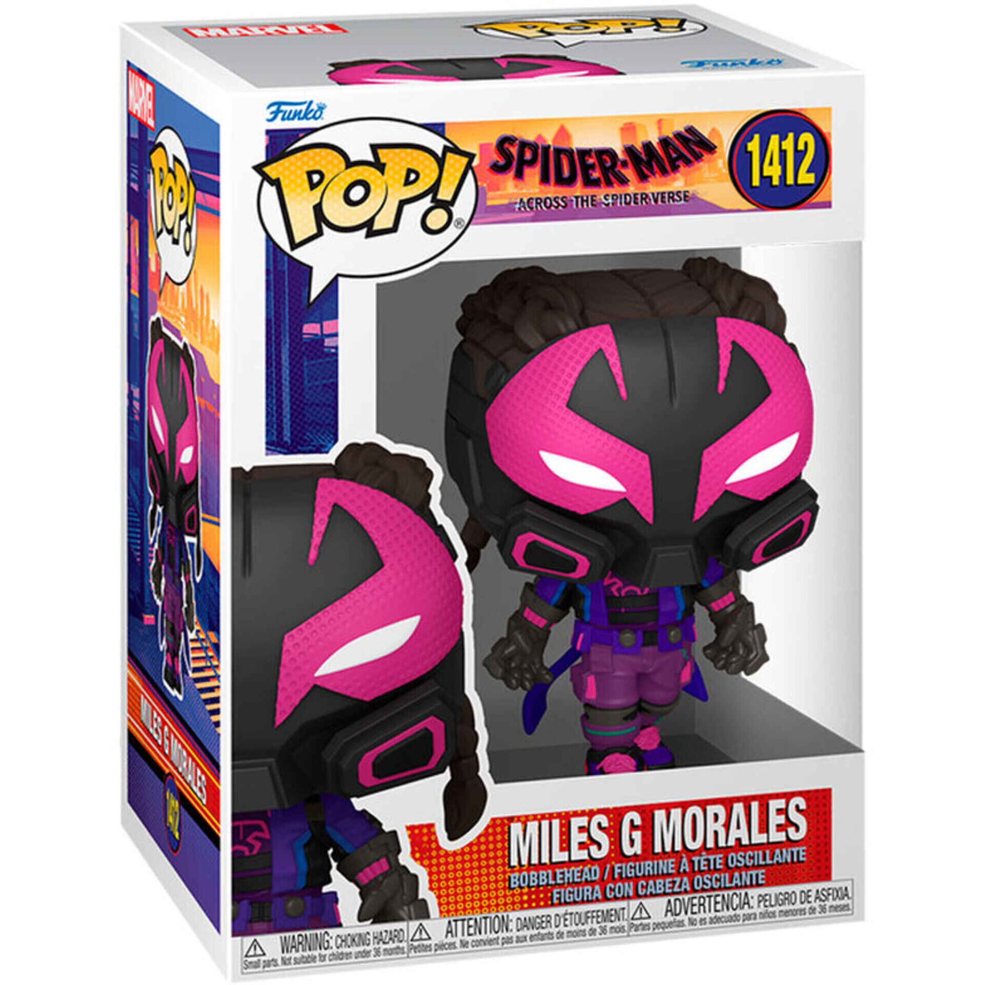 Funko - Figura Marvel - Spider-Man Miles G Morales