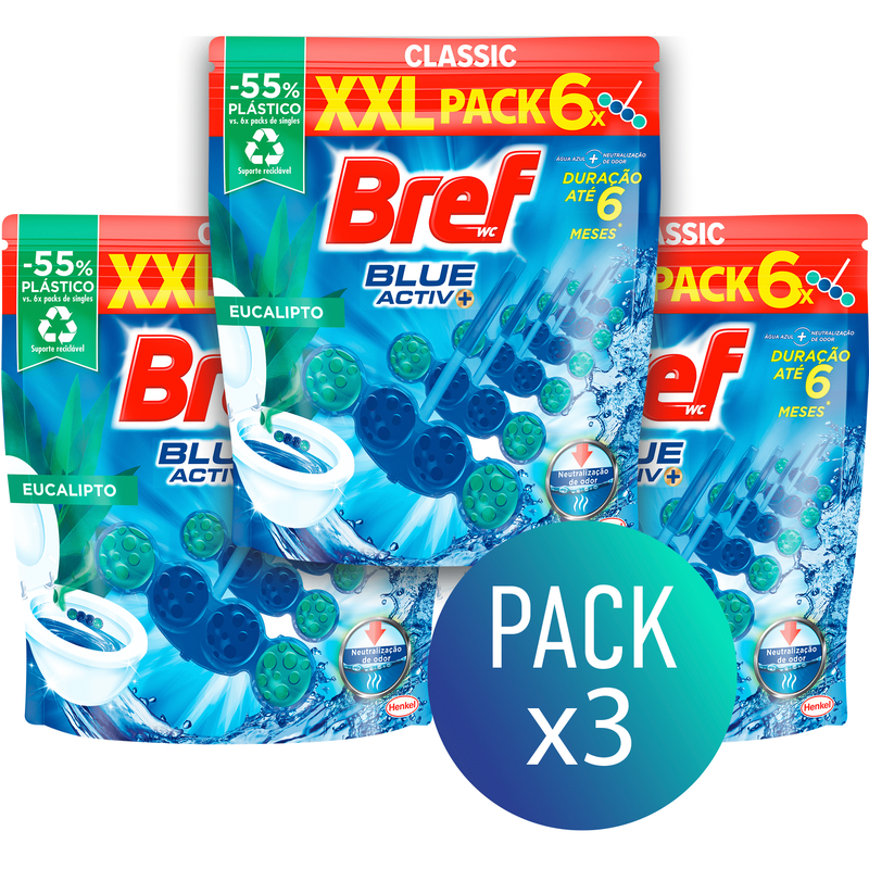 Bloco Sanitário Blue Activ Eucalipto Bref