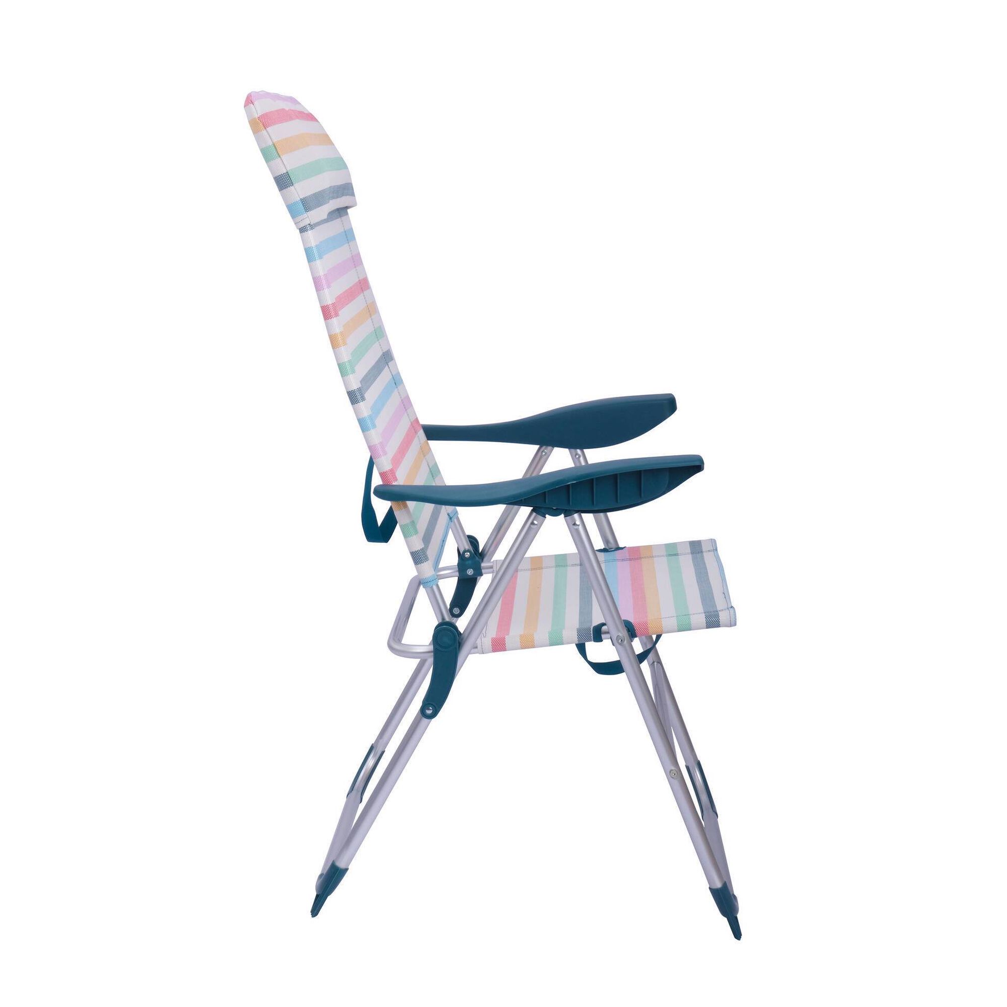 Cadeira de Praia Alumínio Pernas Altas Mar I Cadeira de Praia Alumínio Pernas Altas Mar I