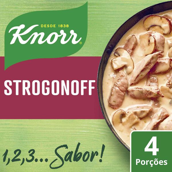 Tempero Strogonoff em Saqueta Knorr