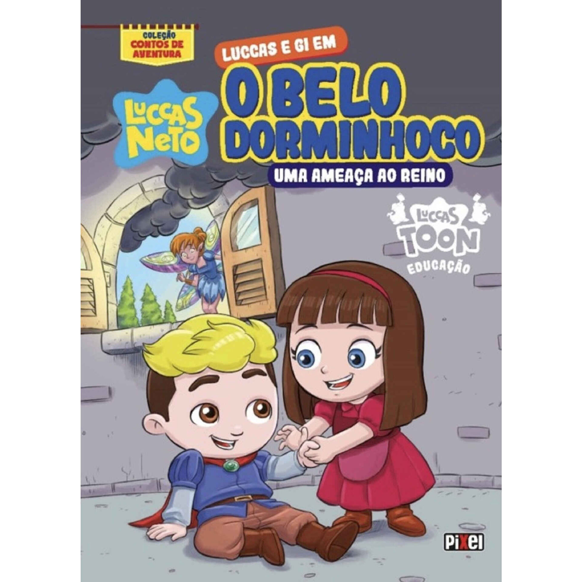 Luccas e Gi em O Belo Dorminhoco - Uma Ameaça ao Reino