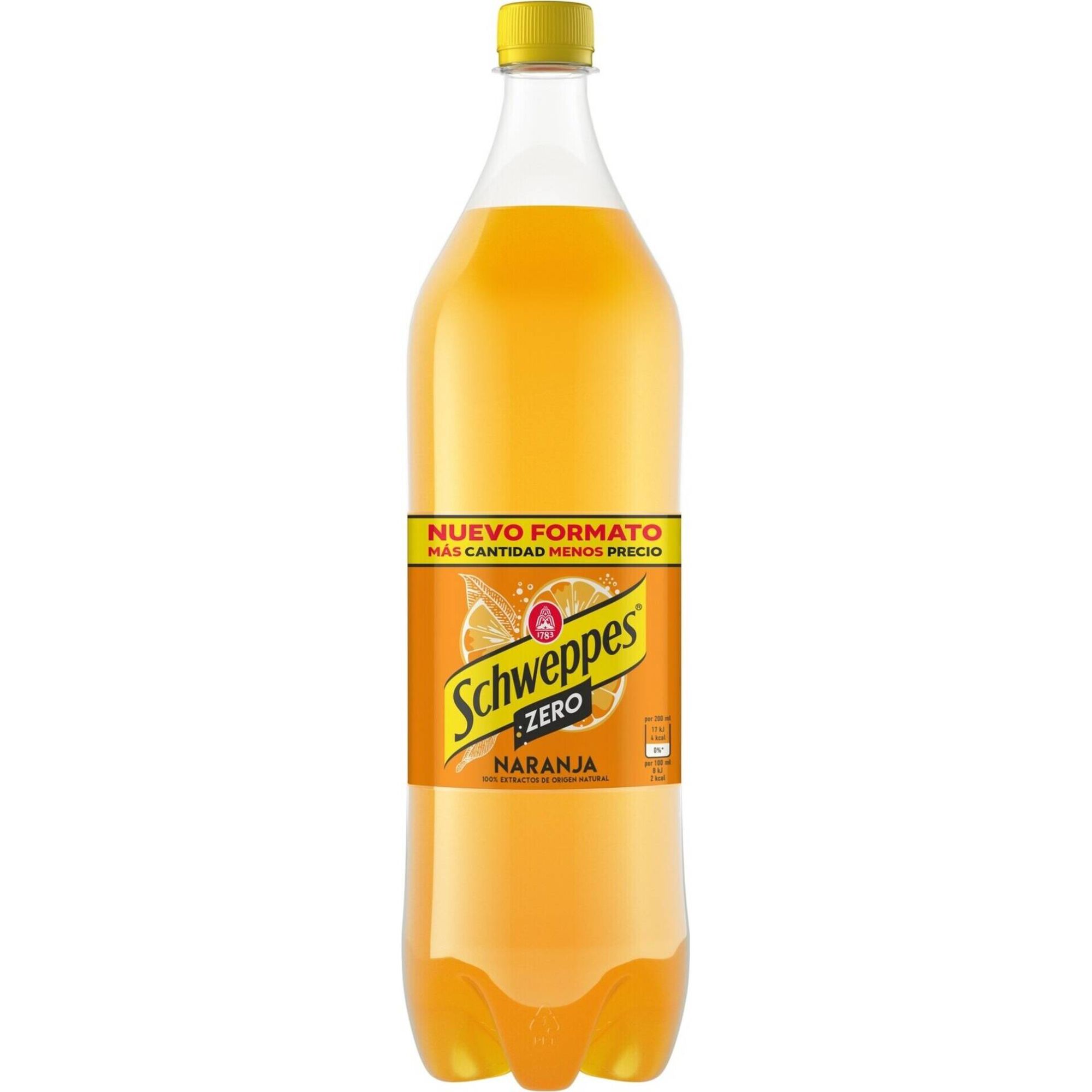 Refrigerante com G&aacute;s Laranja sem A&ccedil;&uacute;car Schweppes