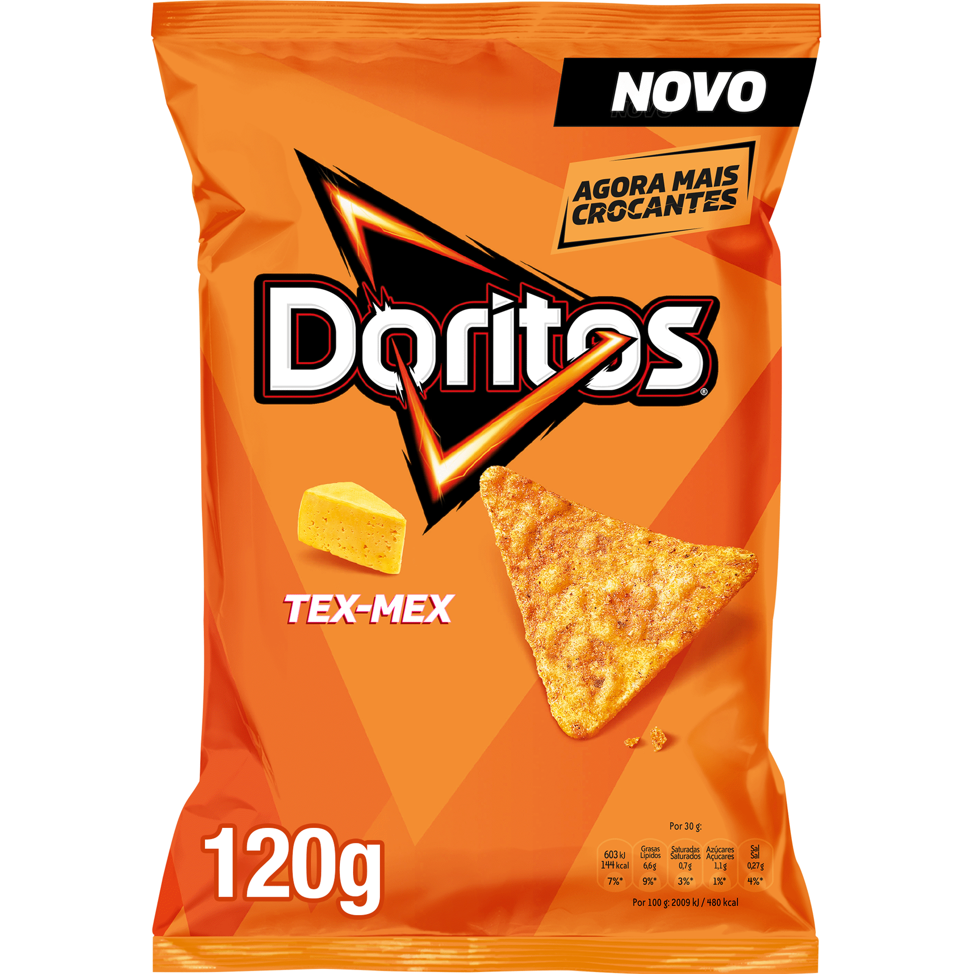 Snacks Milho Tex-Mex Queijo