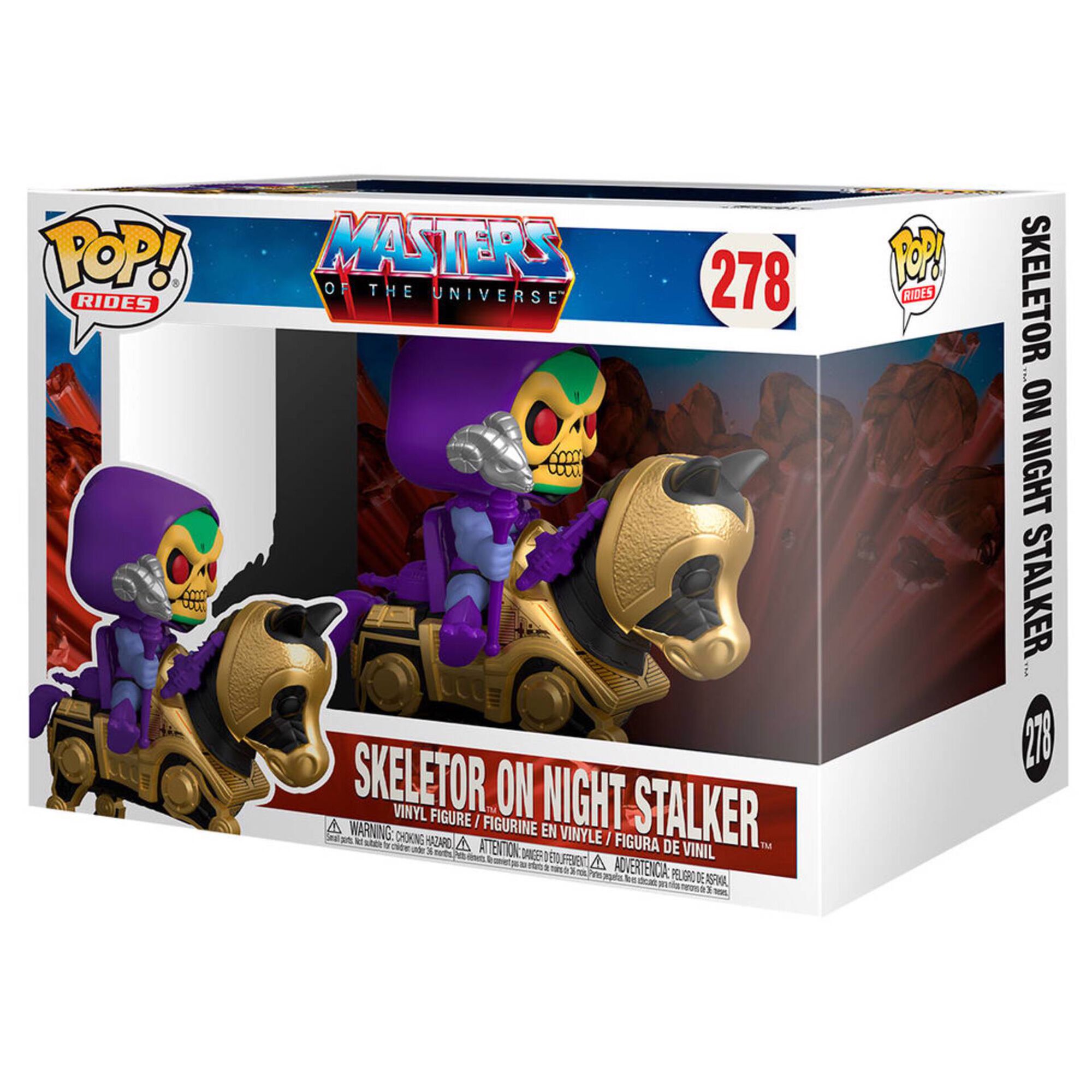 Figura Motu - Skeletor with Night Stalker Figura Motu - Skeletor with Night Stalker