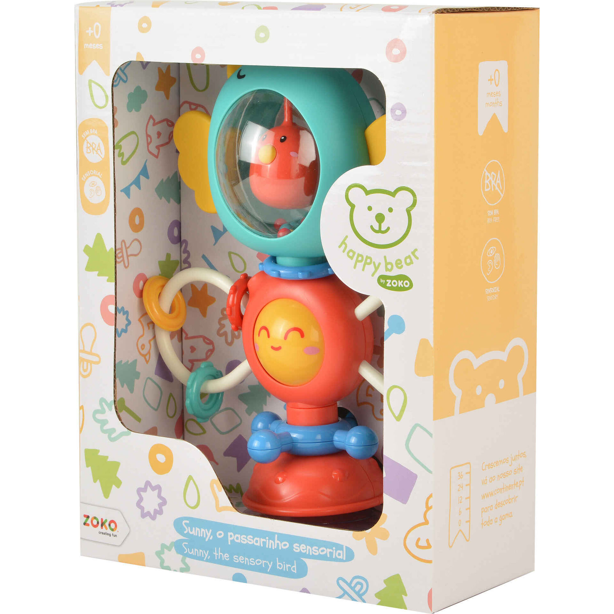 Sunny, o Passarinho Sensorial