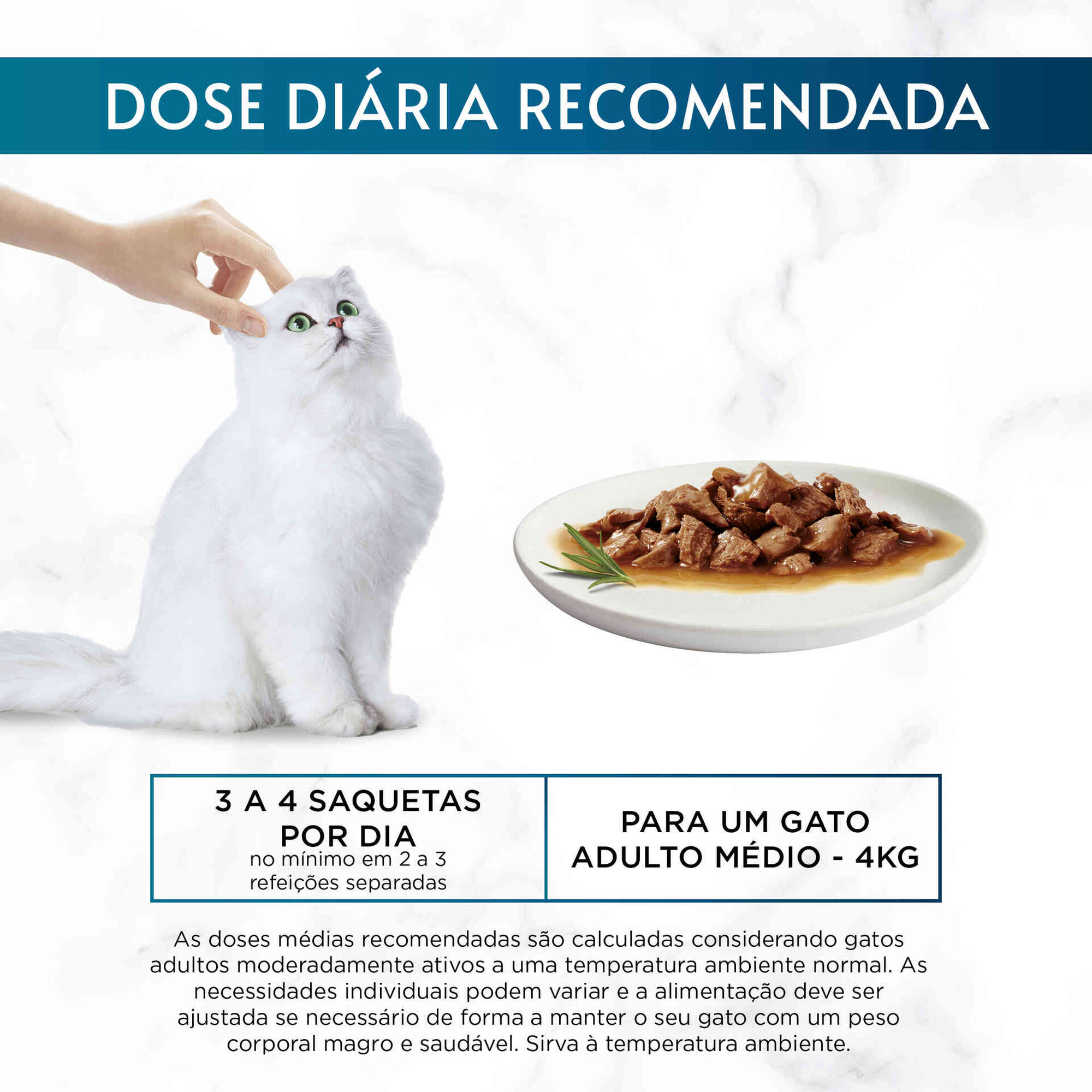 Comida Húmida para Gato Adulto Saquetas
