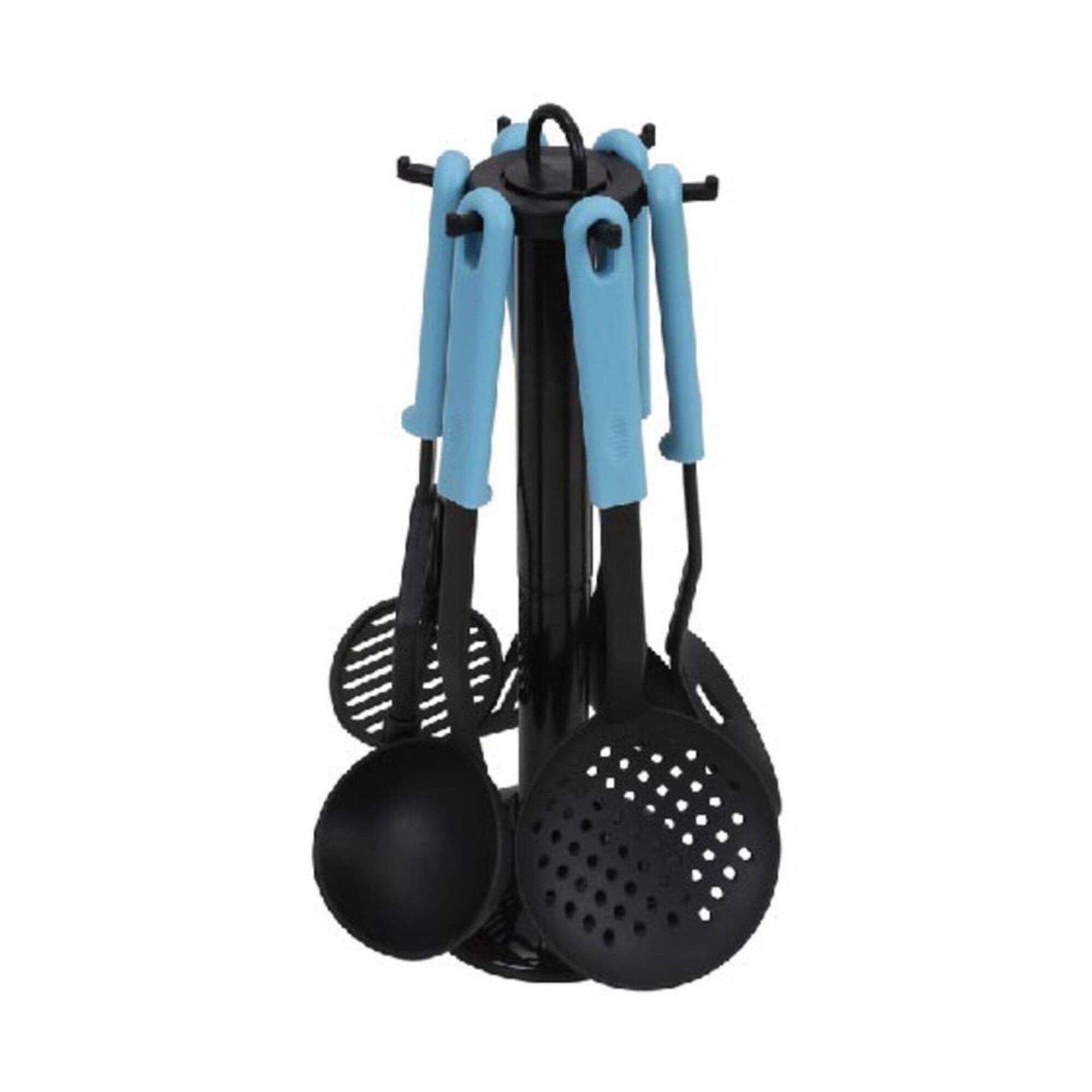 Conjunto 6 Utensílios de Cozinha com Suporte Conjunto 6 Utensílios de Cozinha com Suporte
