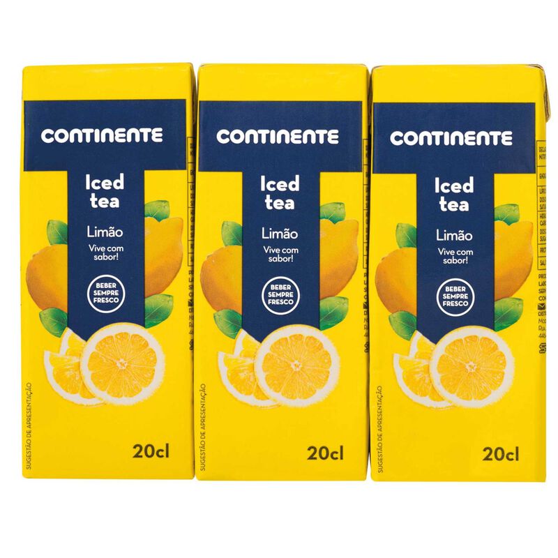 Ice Tea Limão Continente