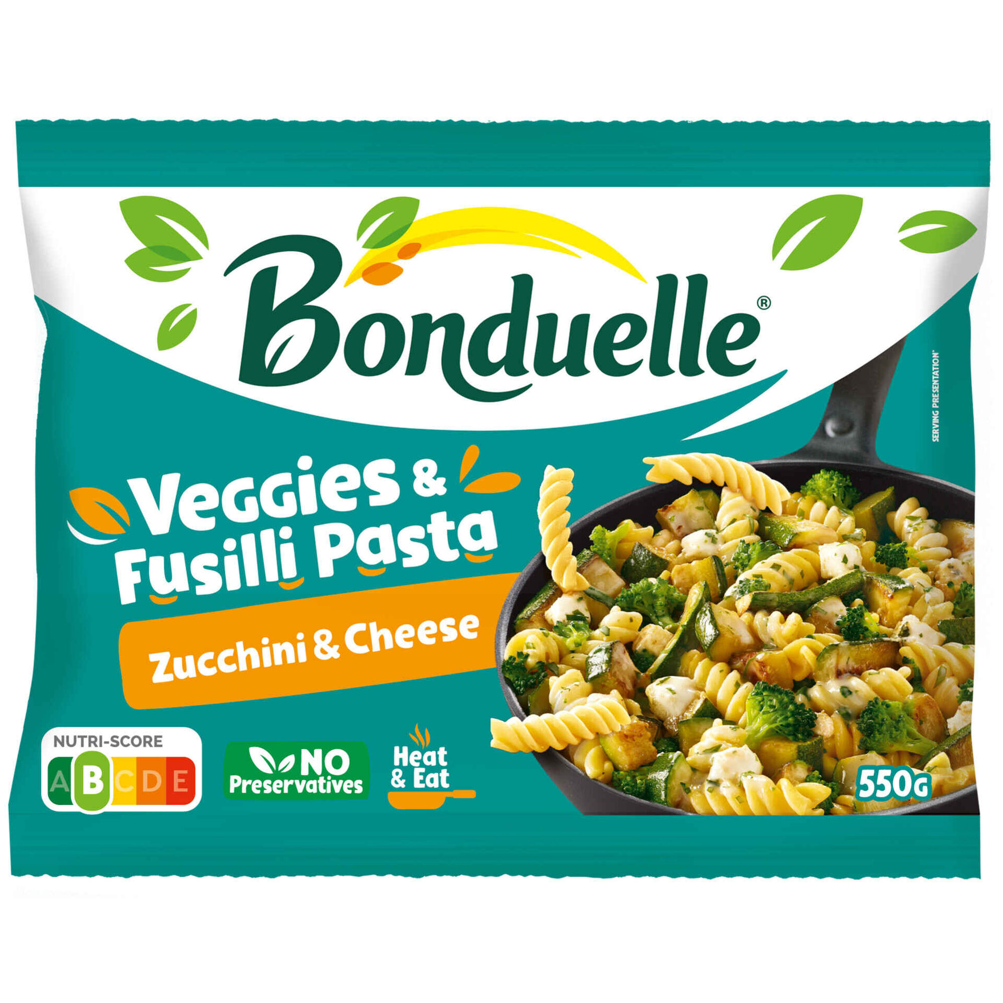 Fusilli Courgete e Queijo Bonduelle