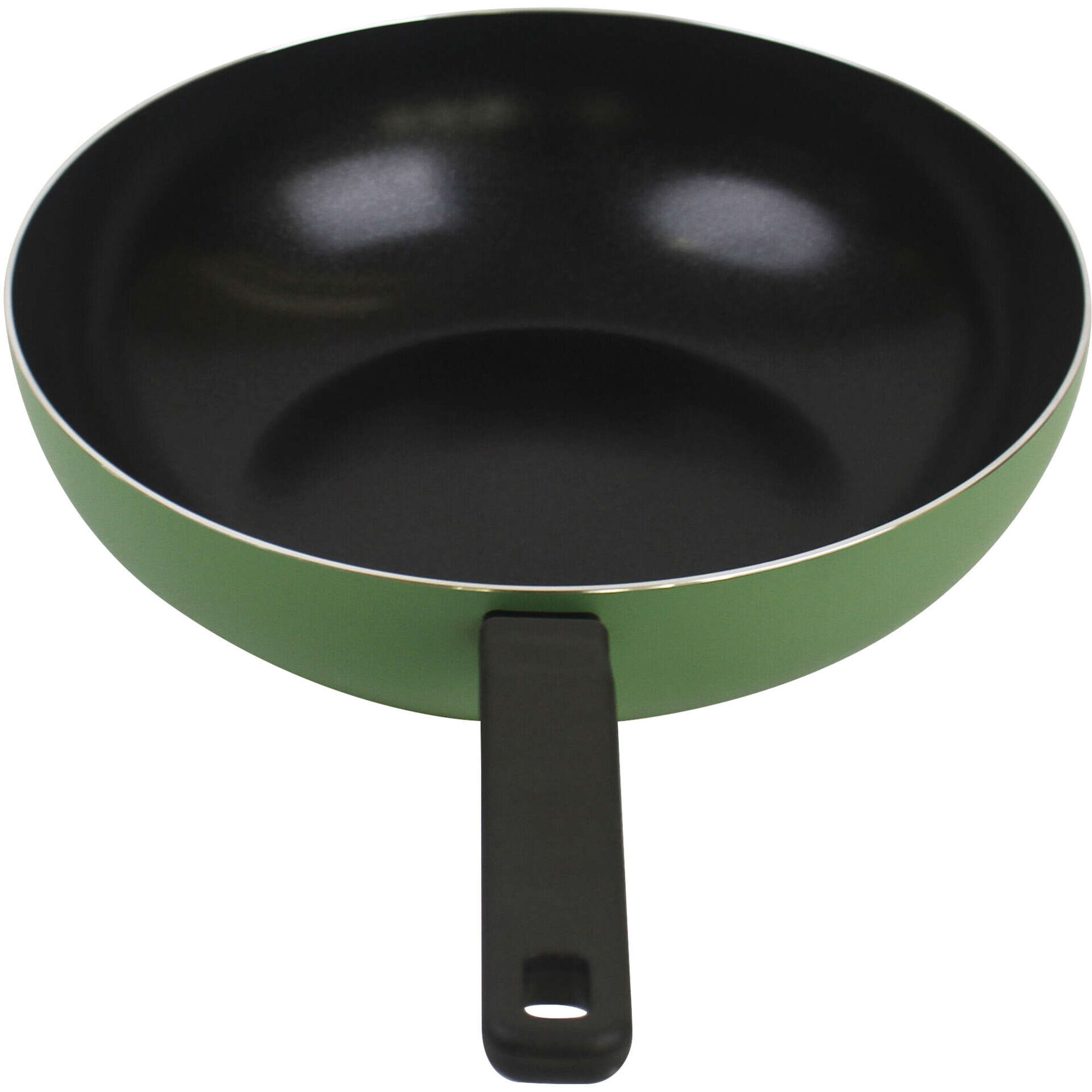 Wok 28cm Cer&acirc;mica Square Verde Kasa
